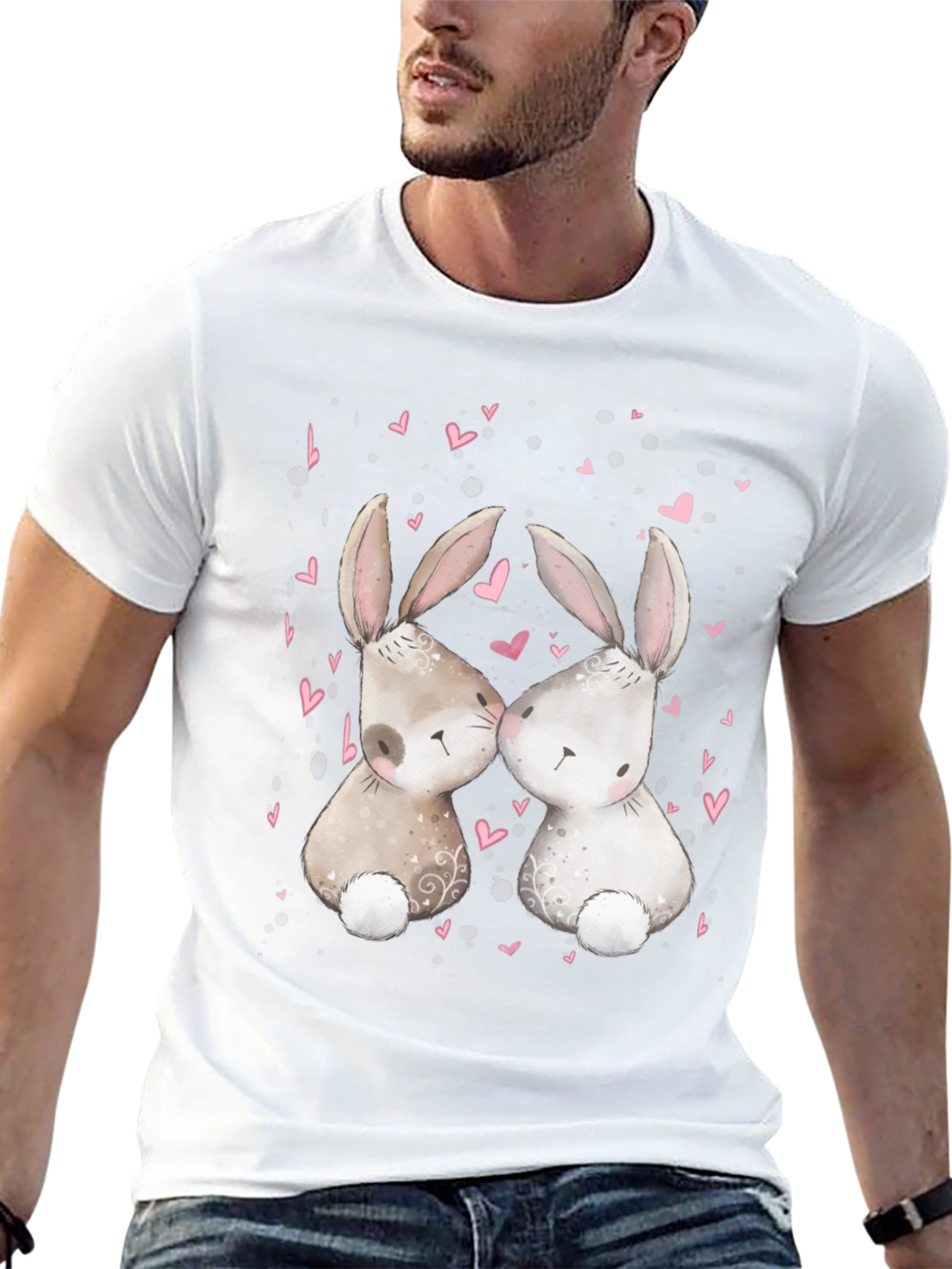 Cute Bunny Love T-Shirt