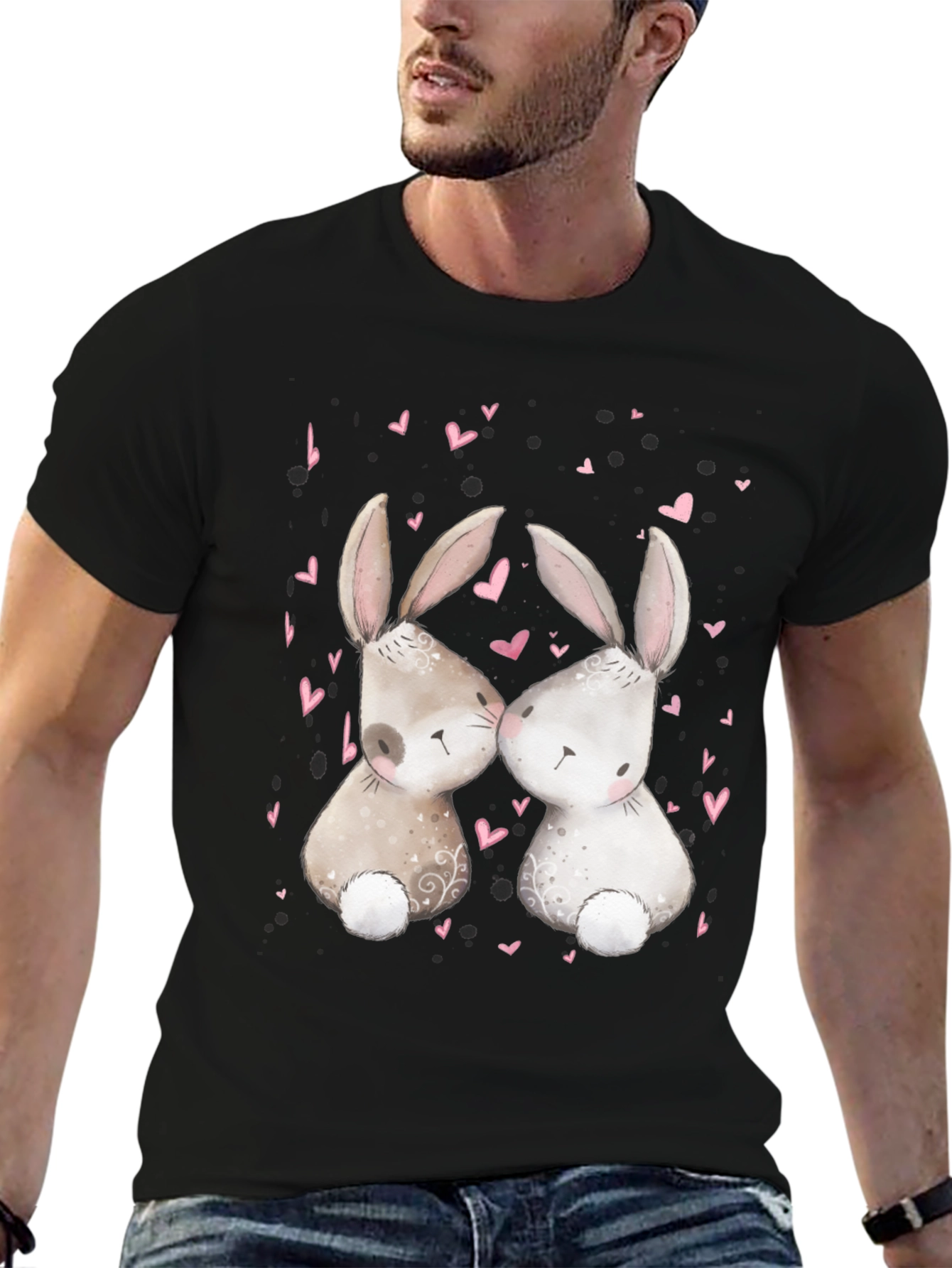Cute Bunny Love T-Shirt