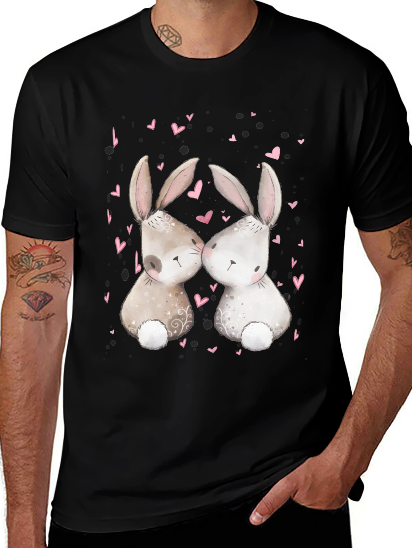 Cute Bunny Love T-Shirt