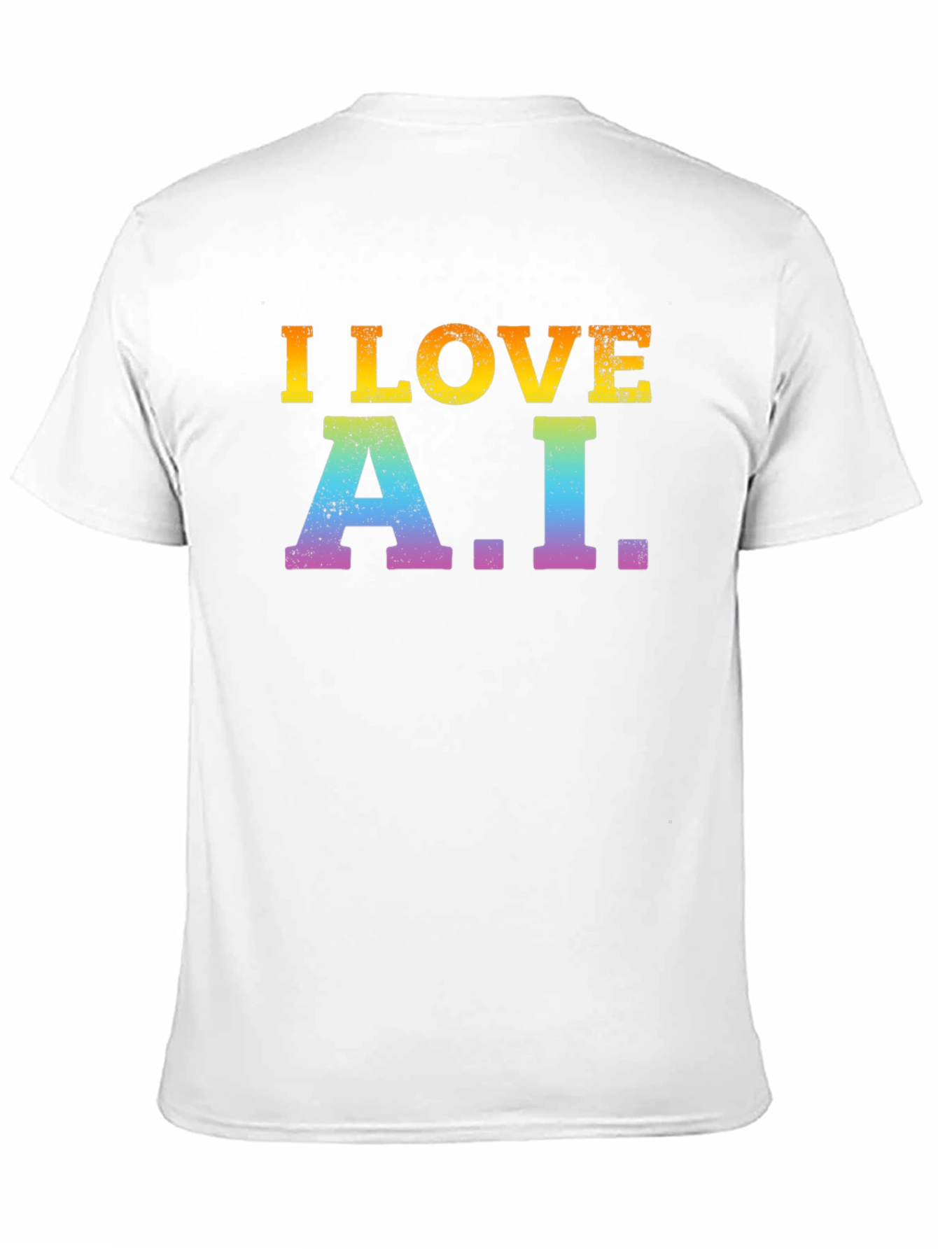 I Love A.I. Black T-Shirt