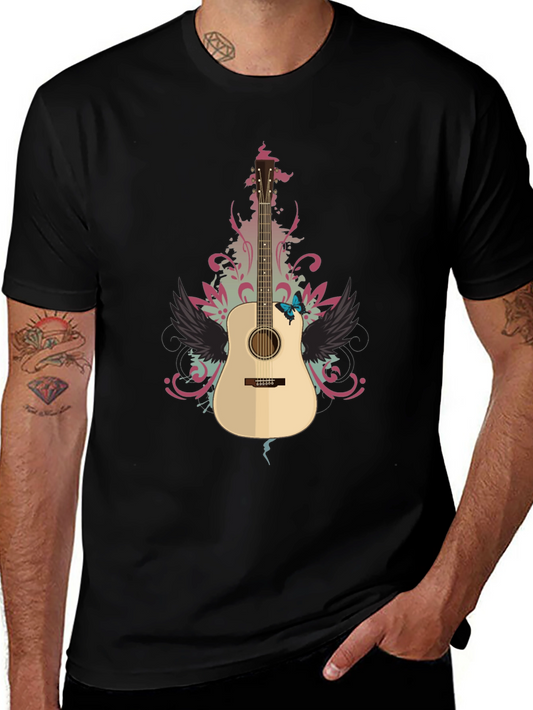 Guitar Graphic Tee - Stylish Music Lover T-Shirt