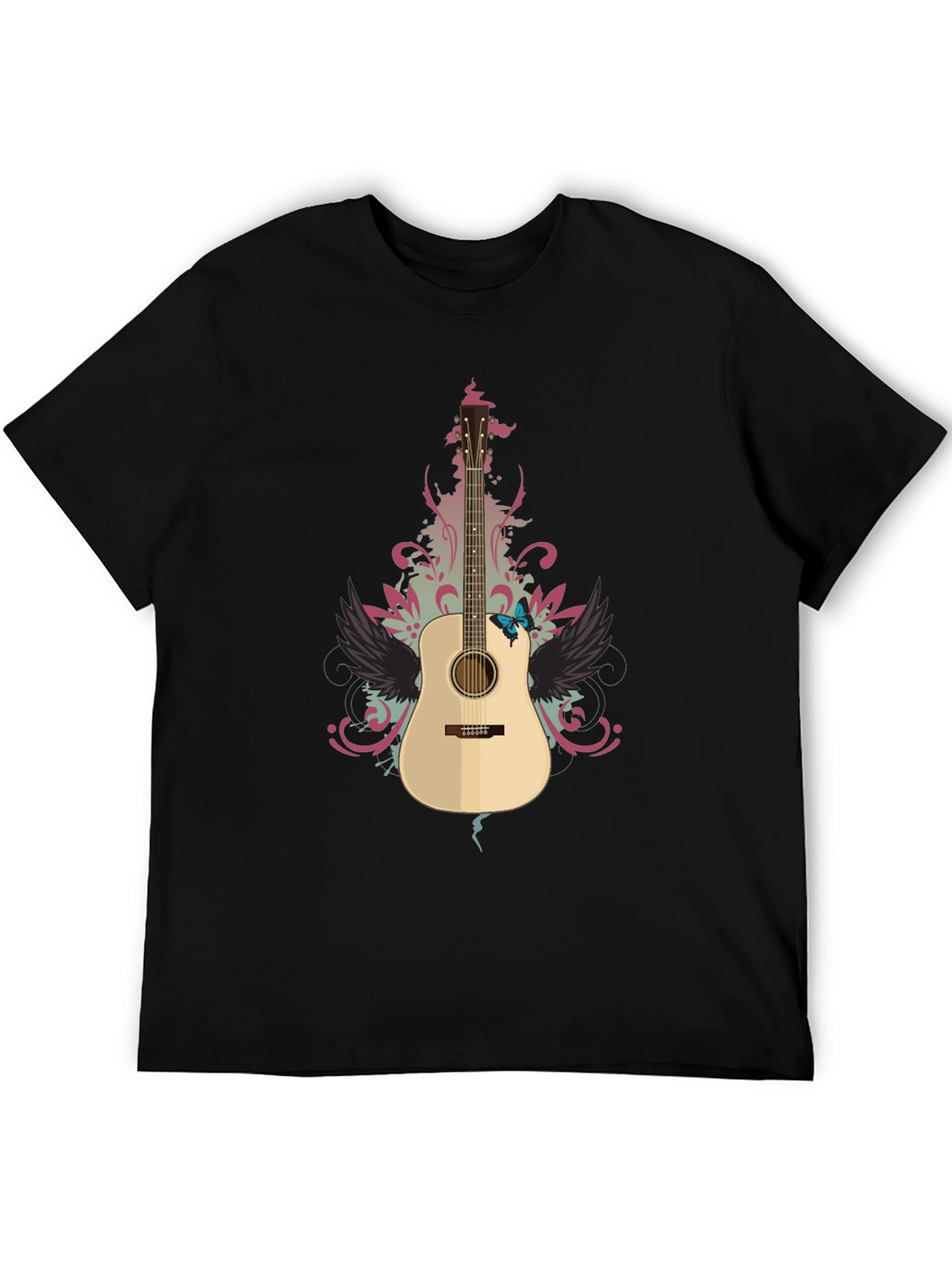 Guitar Graphic Tee - Stylish Music Lover T-Shirt