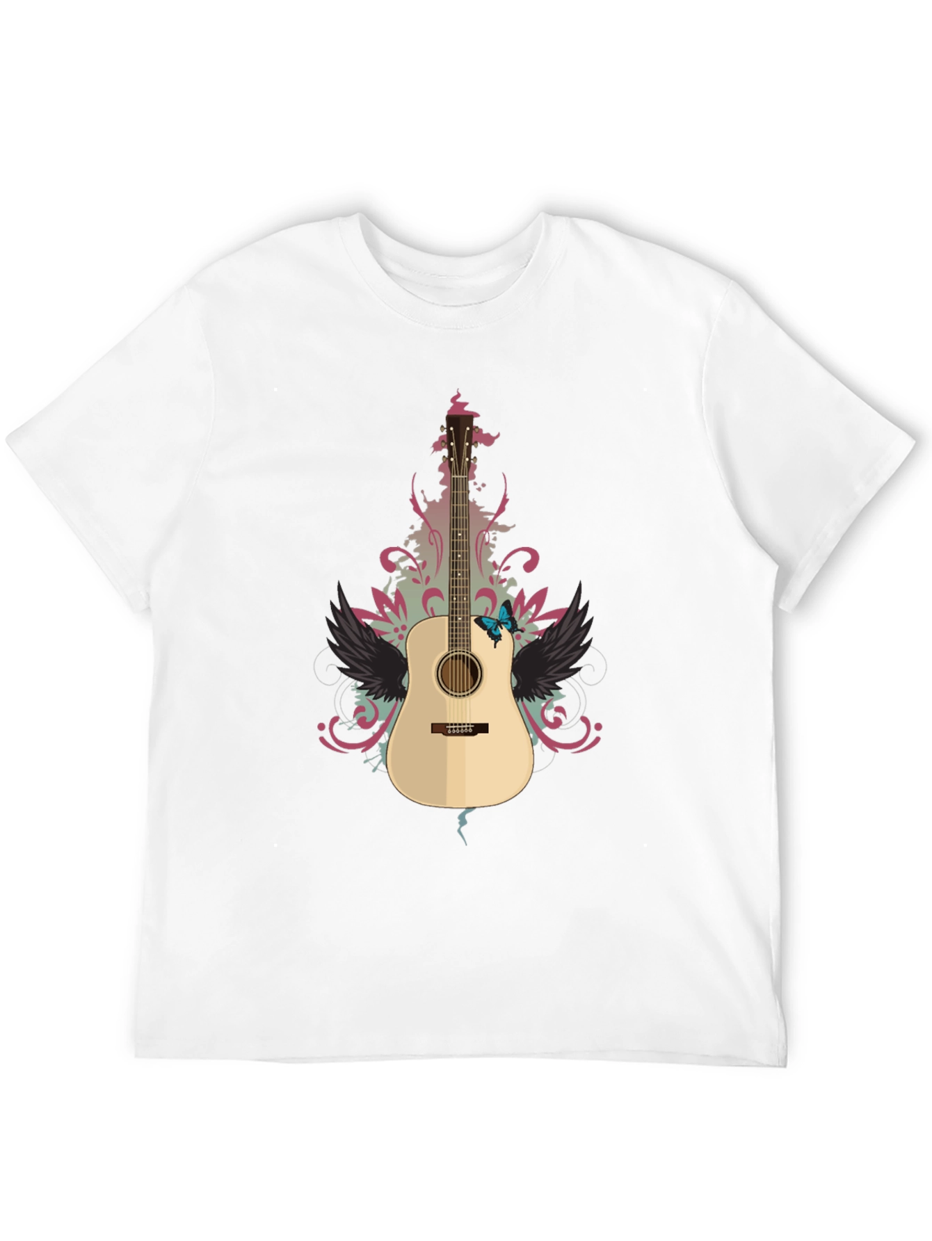 Guitar Graphic Tee - Stylish Music Lover T-Shirt