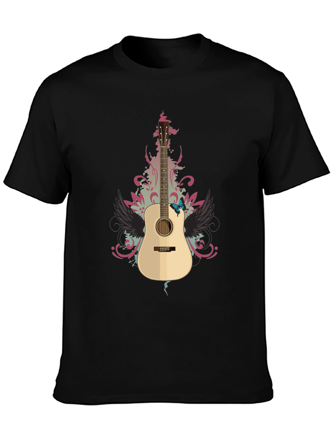 Guitar Graphic Tee - Stylish Music Lover T-Shirt
