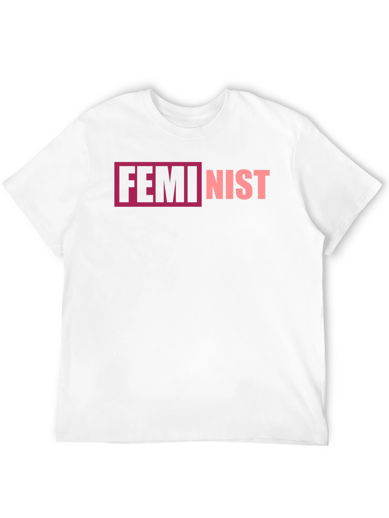 Feminist Graphic Tee - Black Cotton T-Shirt