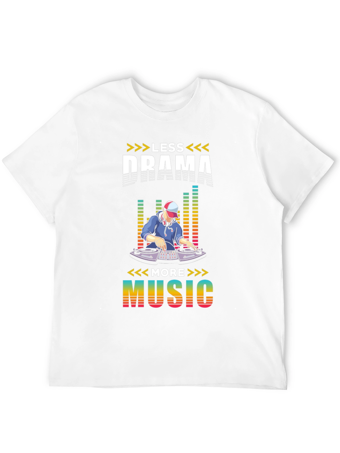 Less Drama More Music Graphic Tee
