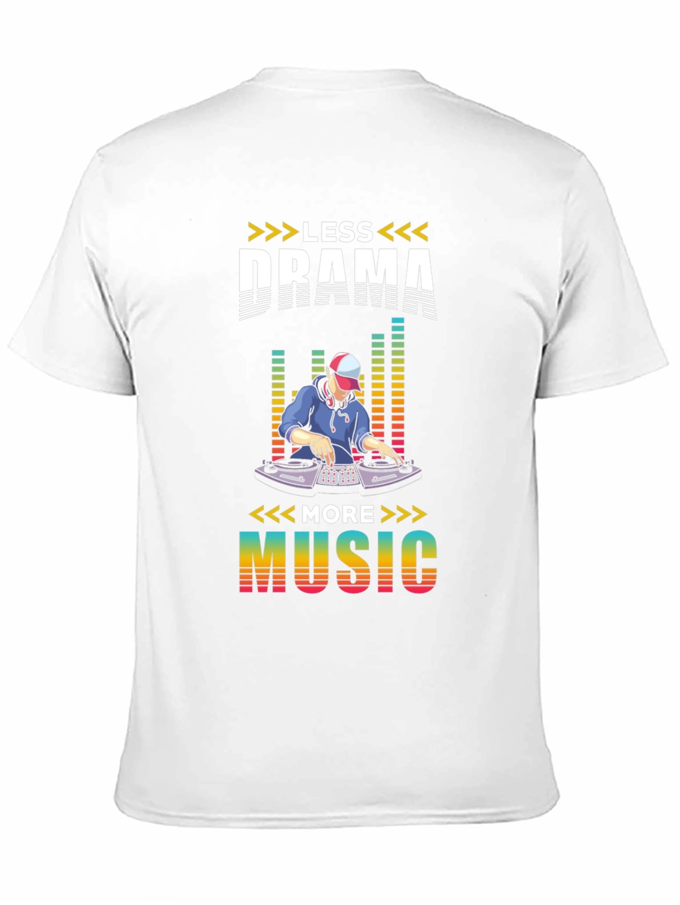 Less Drama More Music Graphic Tee