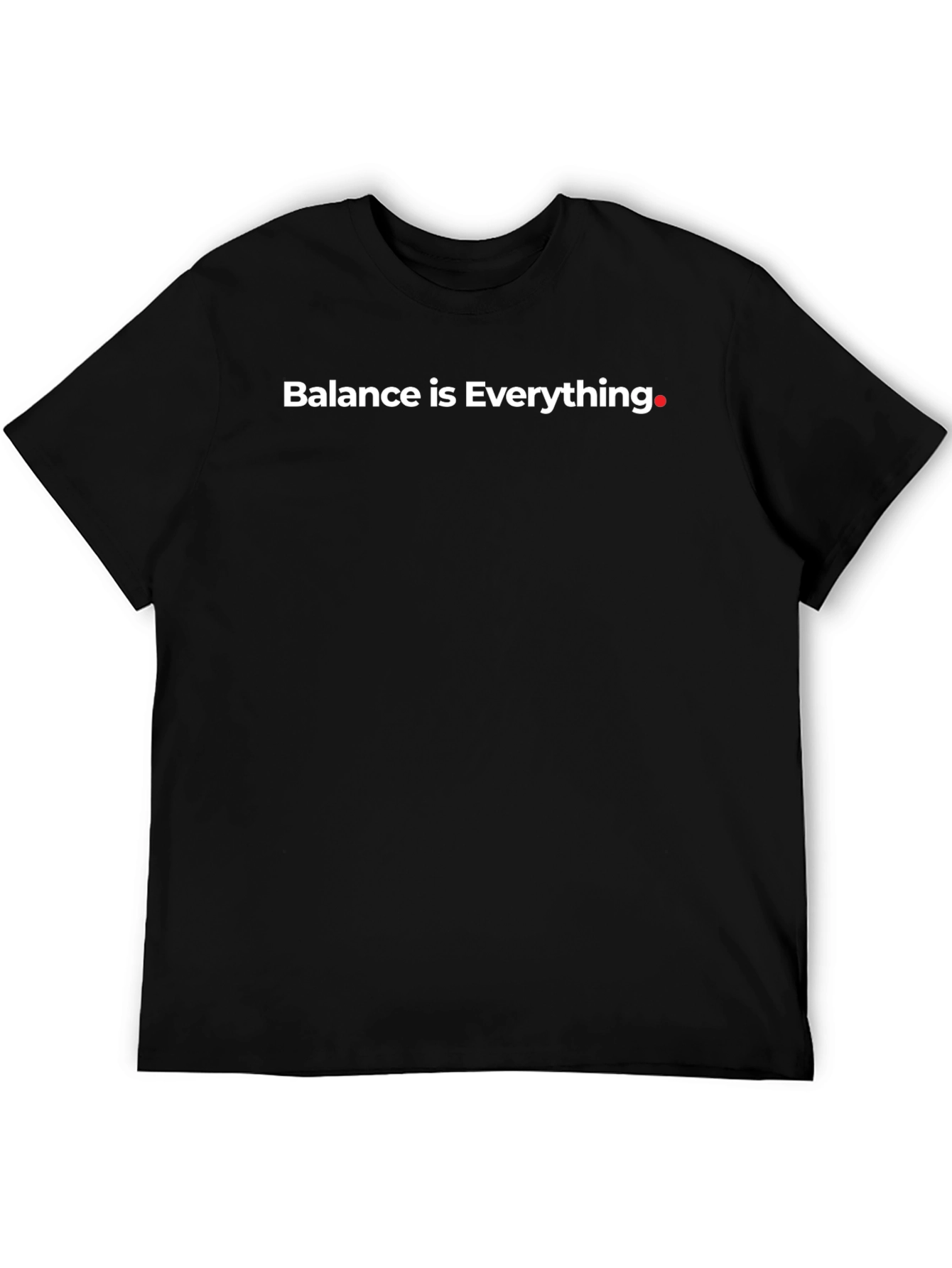 Balance is Everything Graphic Tee - Black