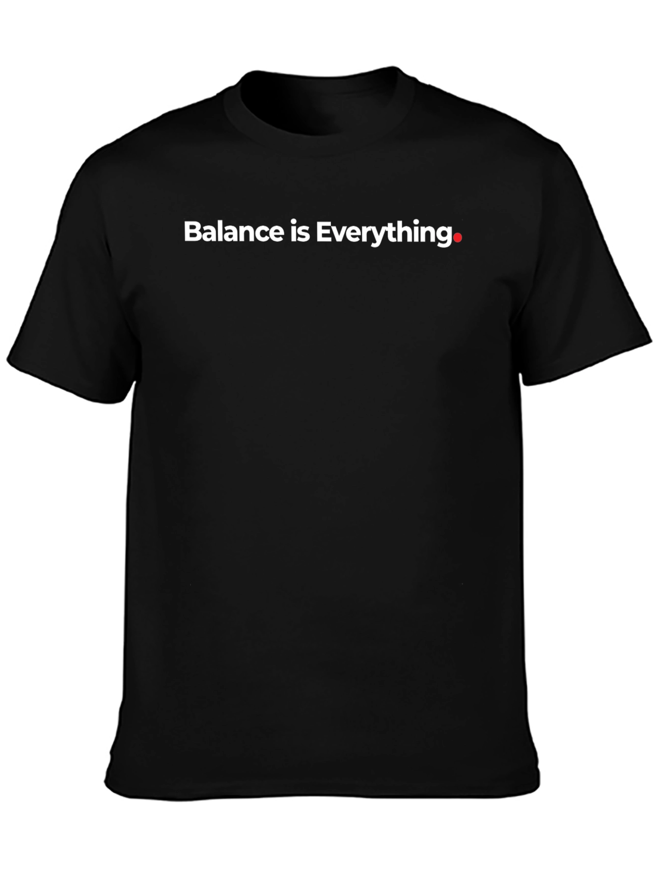 Balance is Everything Graphic Tee - Black
