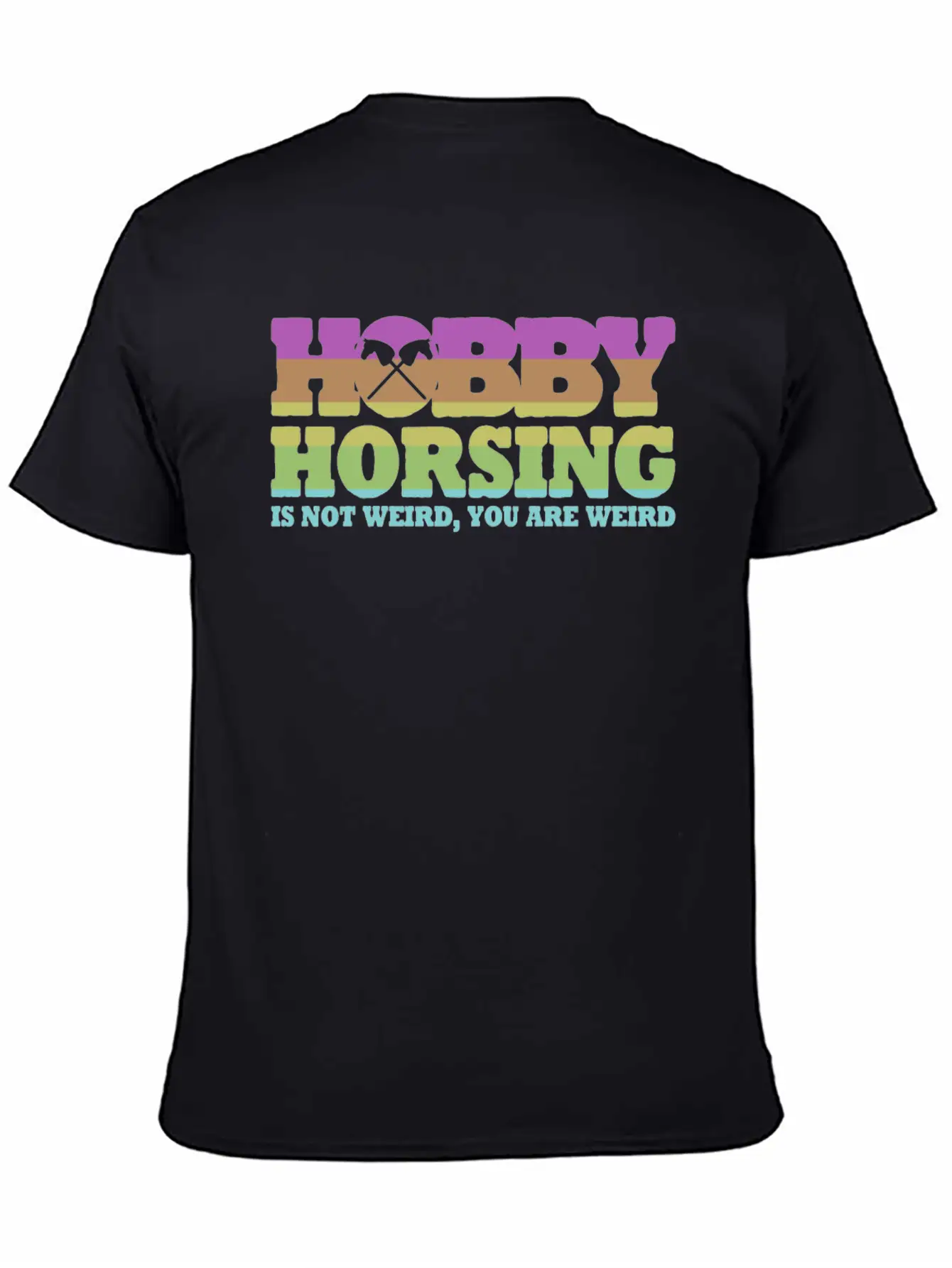 Hobby Horsing With Hobby Horse Unisex Casual T-Shirt – Clean Design For Daily Comfort