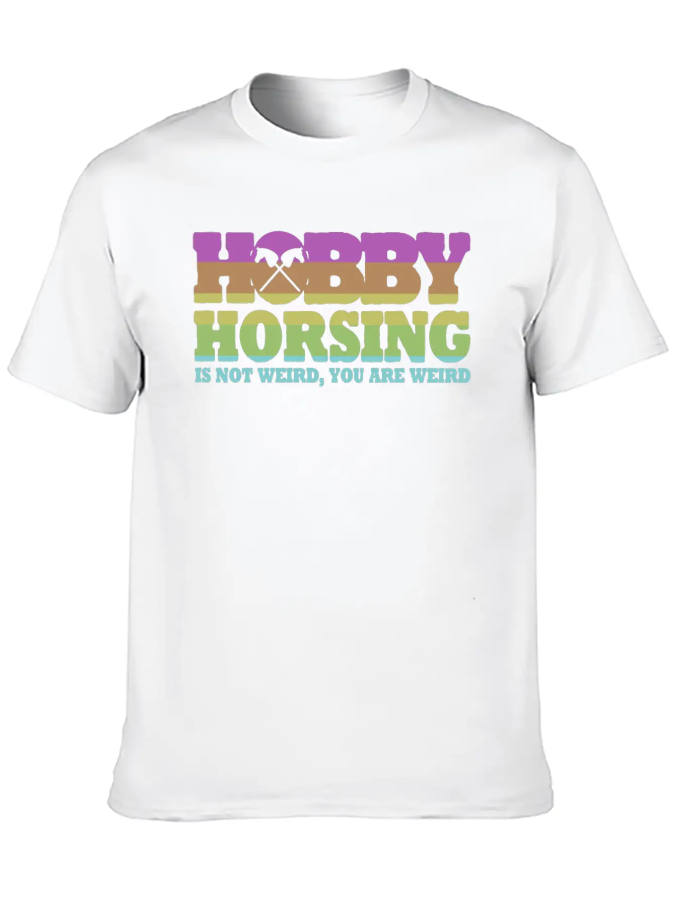 Hobby Horsing With Hobby Horse Unisex Casual T-Shirt – Clean Design For Daily Comfort