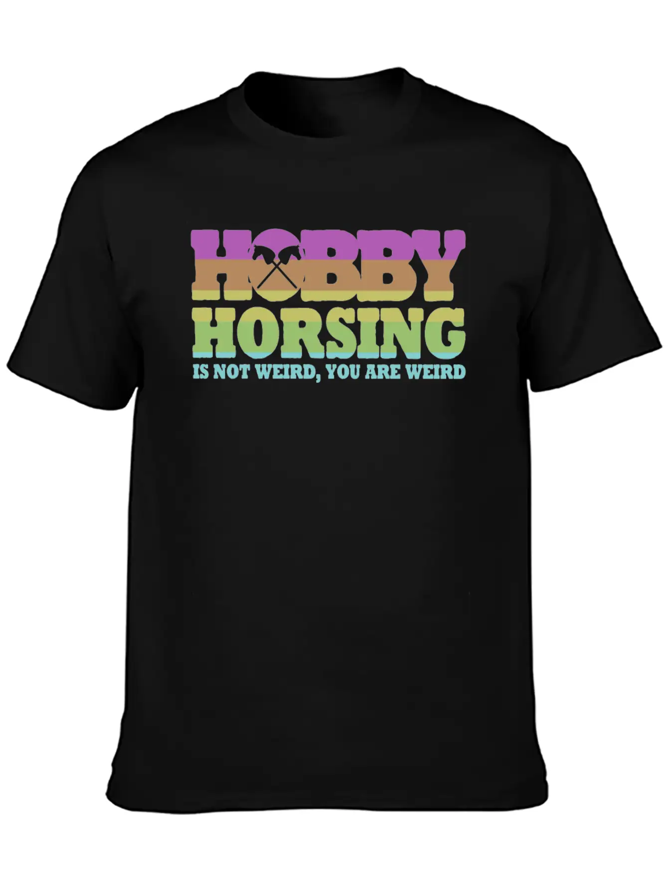 Hobby Horsing With Hobby Horse Unisex Casual T-Shirt – Clean Design For Daily Comfort