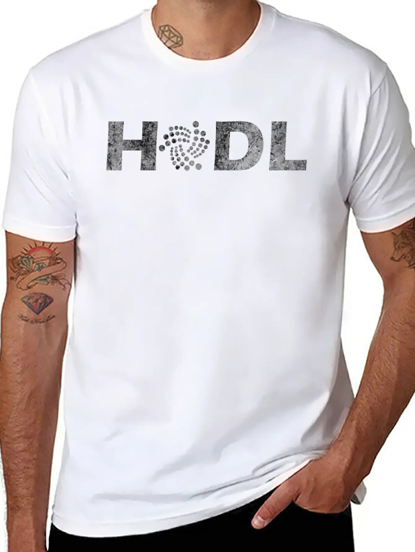 HODL Iota Miota Cryptocurrency Crypto Investor Unisex Casual T-Shirt – Clean Design For Daily Comfort
