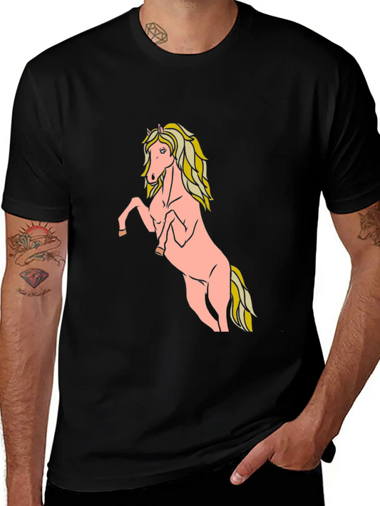 HORSE GIRL Unisex Casual T-Shirt – Clean Design For Daily Comfort