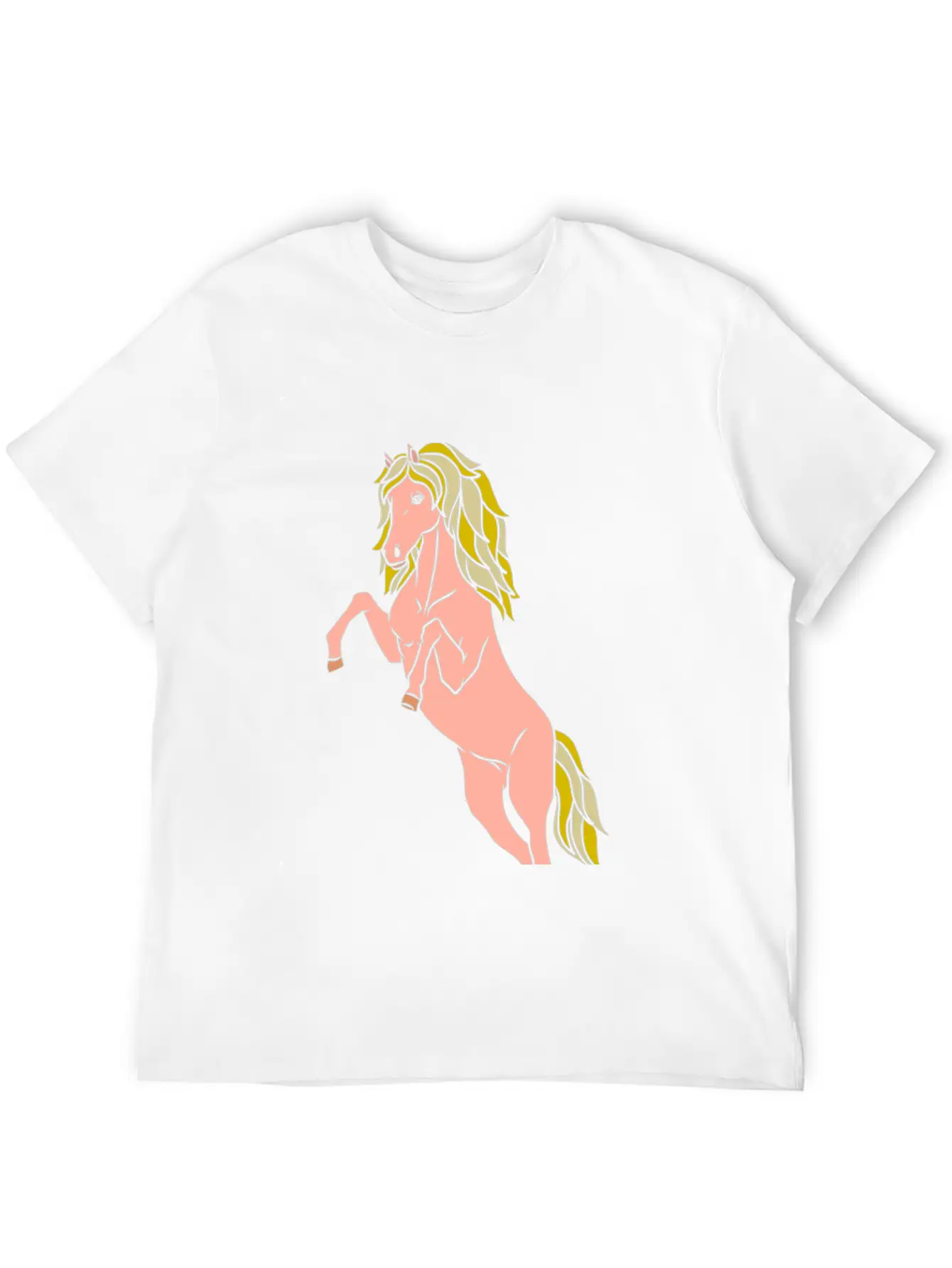 HORSE GIRL Unisex Casual T-Shirt – Clean Design For Daily Comfort