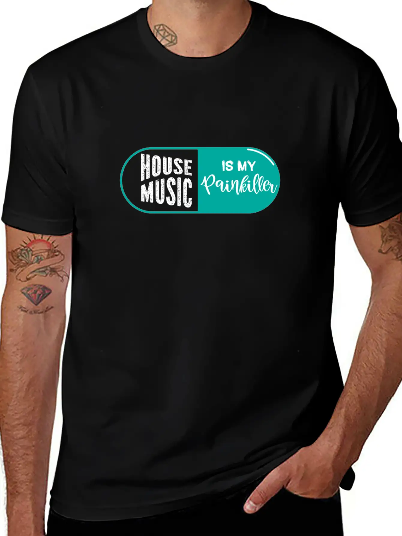 House Music Unisex Casual T-Shirt – Clean Design For Daily Comfort