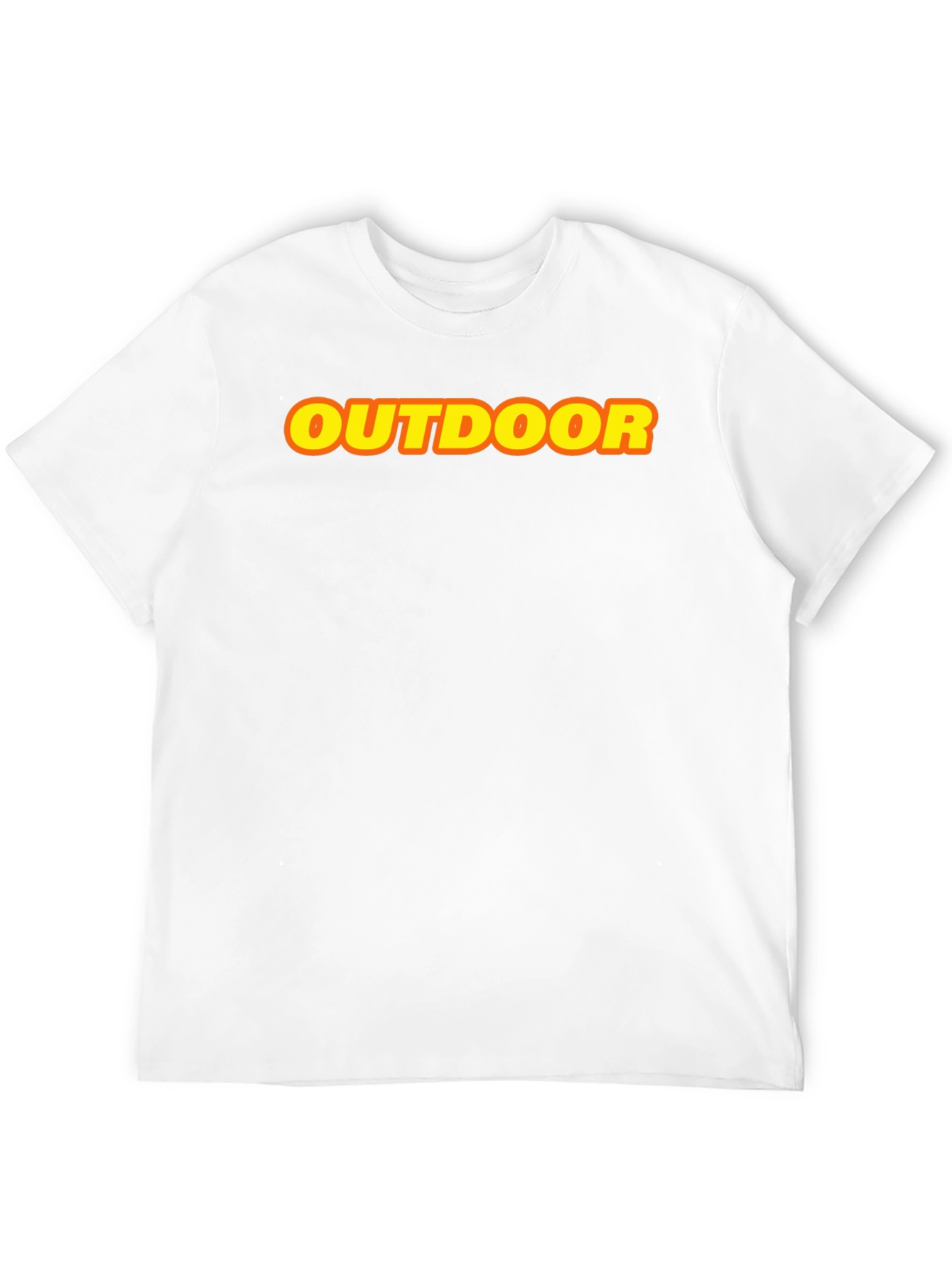 Outdoor Graphic Tee - Classic Crewneck Cotton T-Shirt