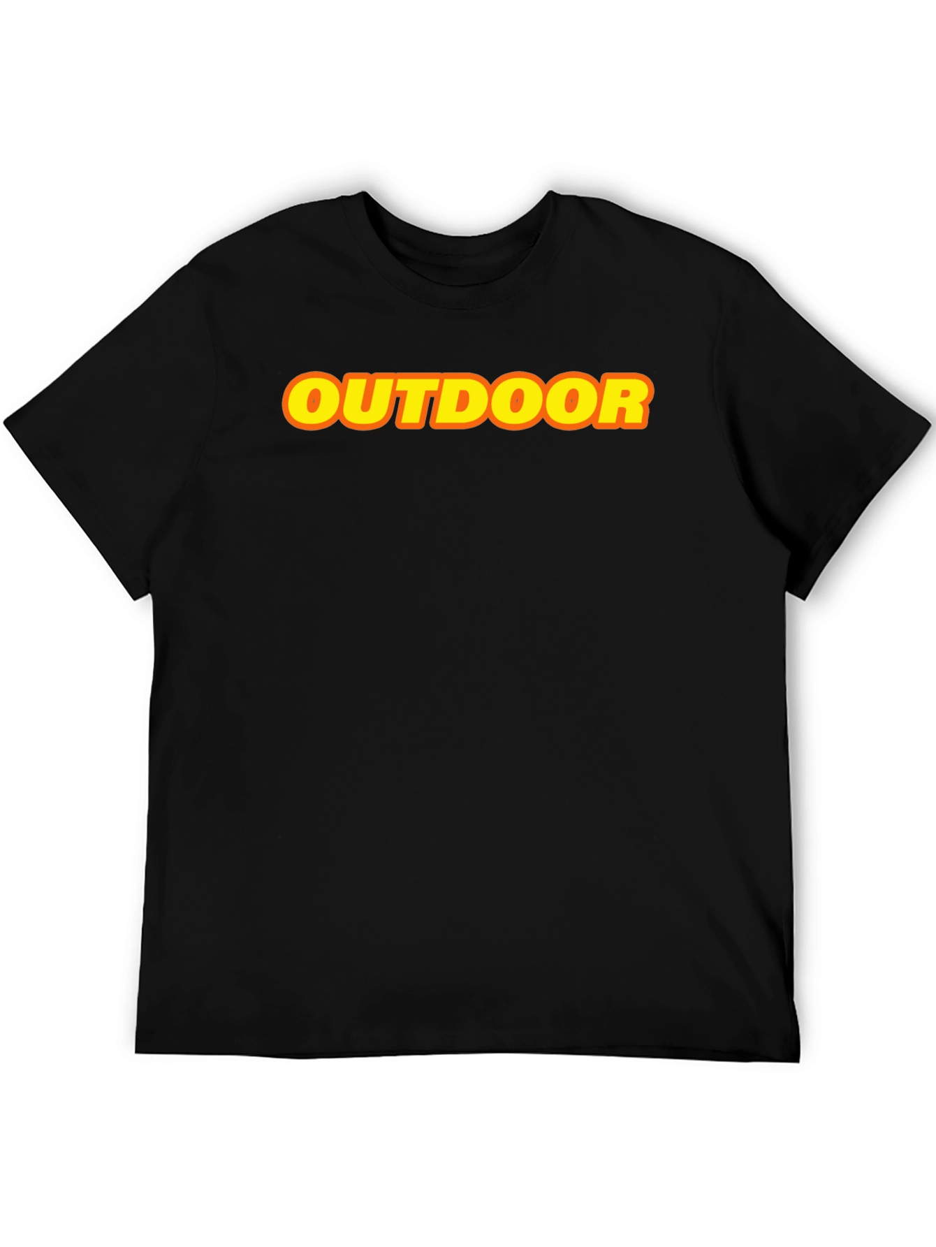 Outdoor Graphic Tee - Classic Crewneck Cotton T-Shirt