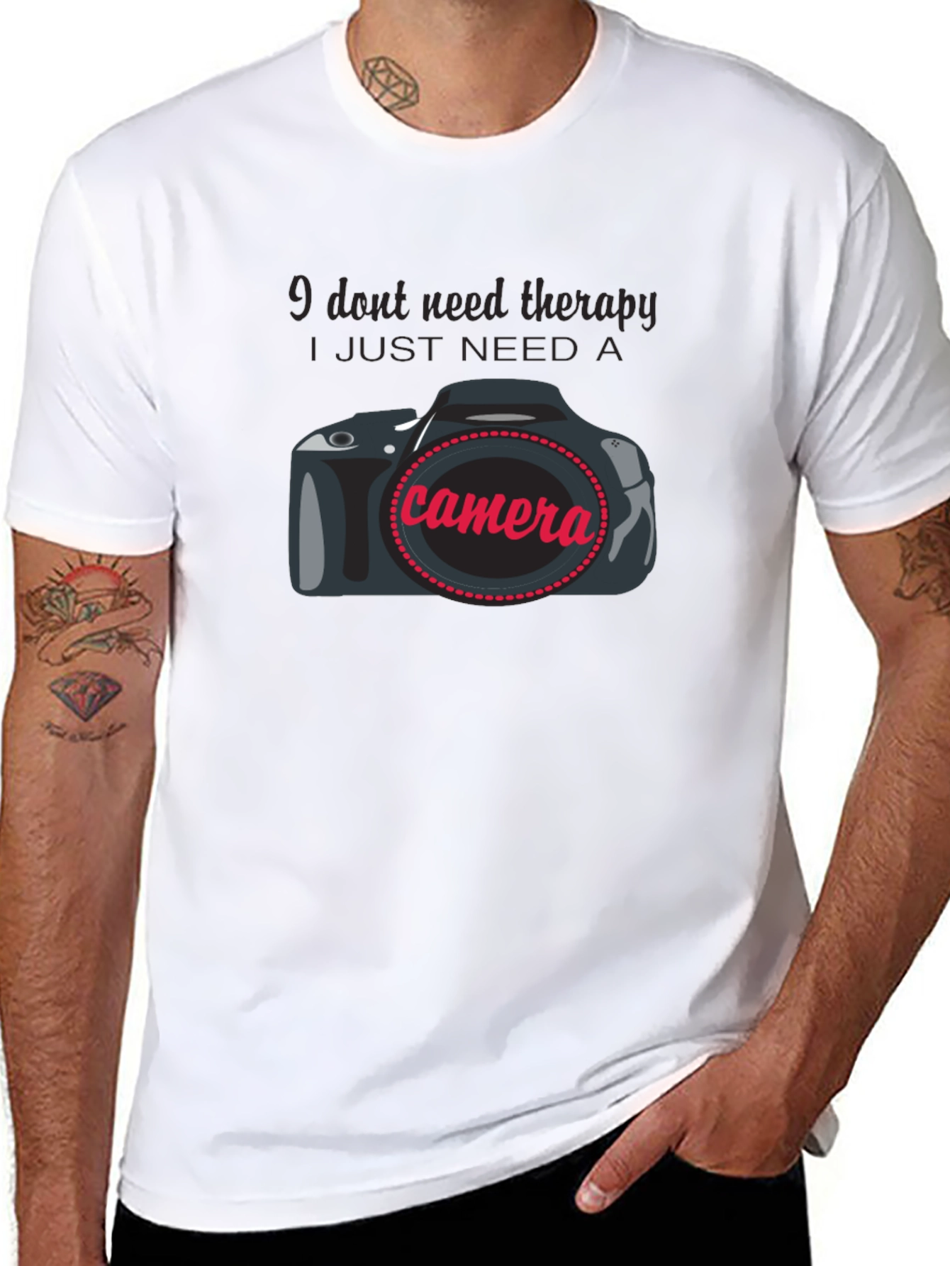 I Just Need A Camera Graphic T-Shirt