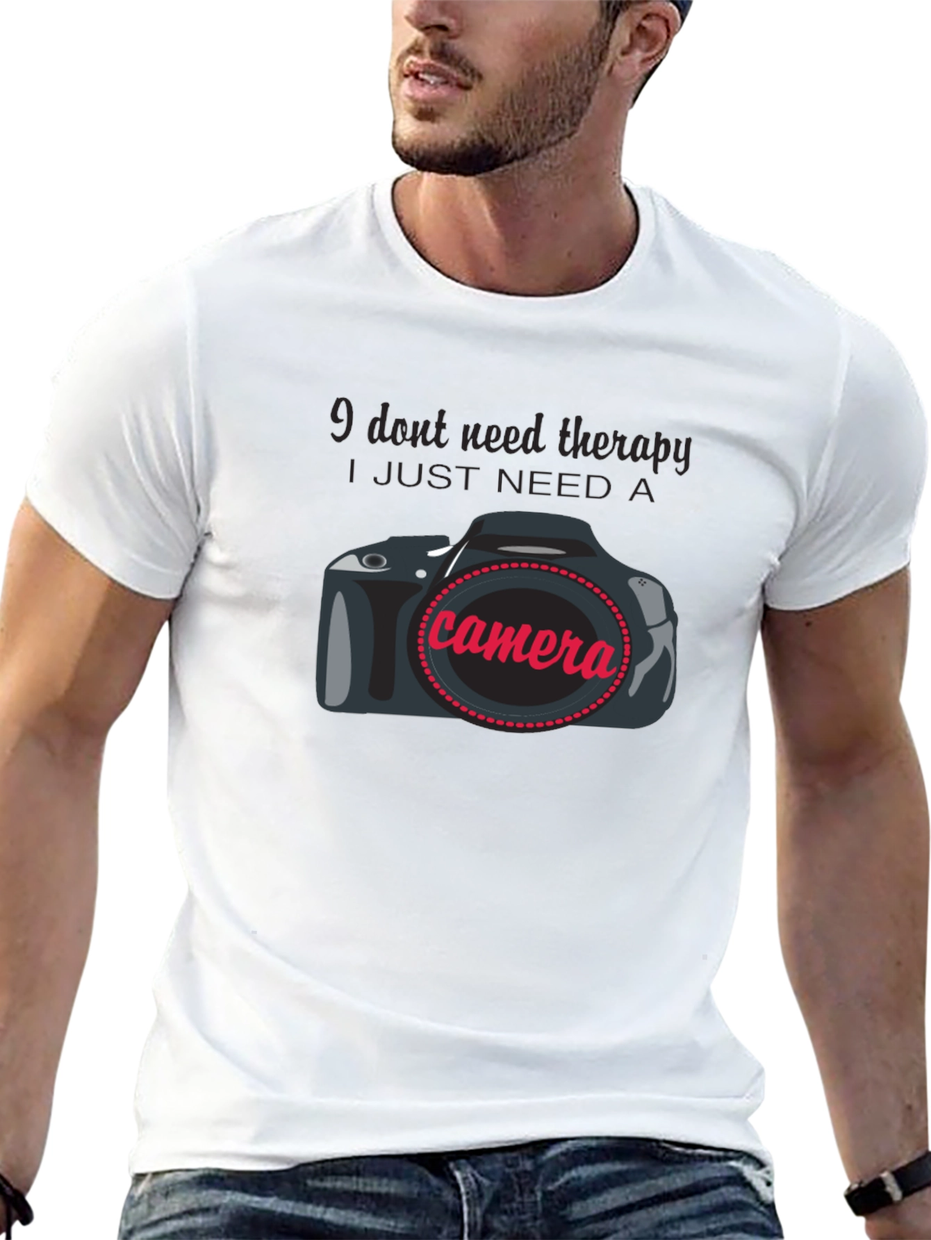 I Just Need A Camera Graphic T-Shirt