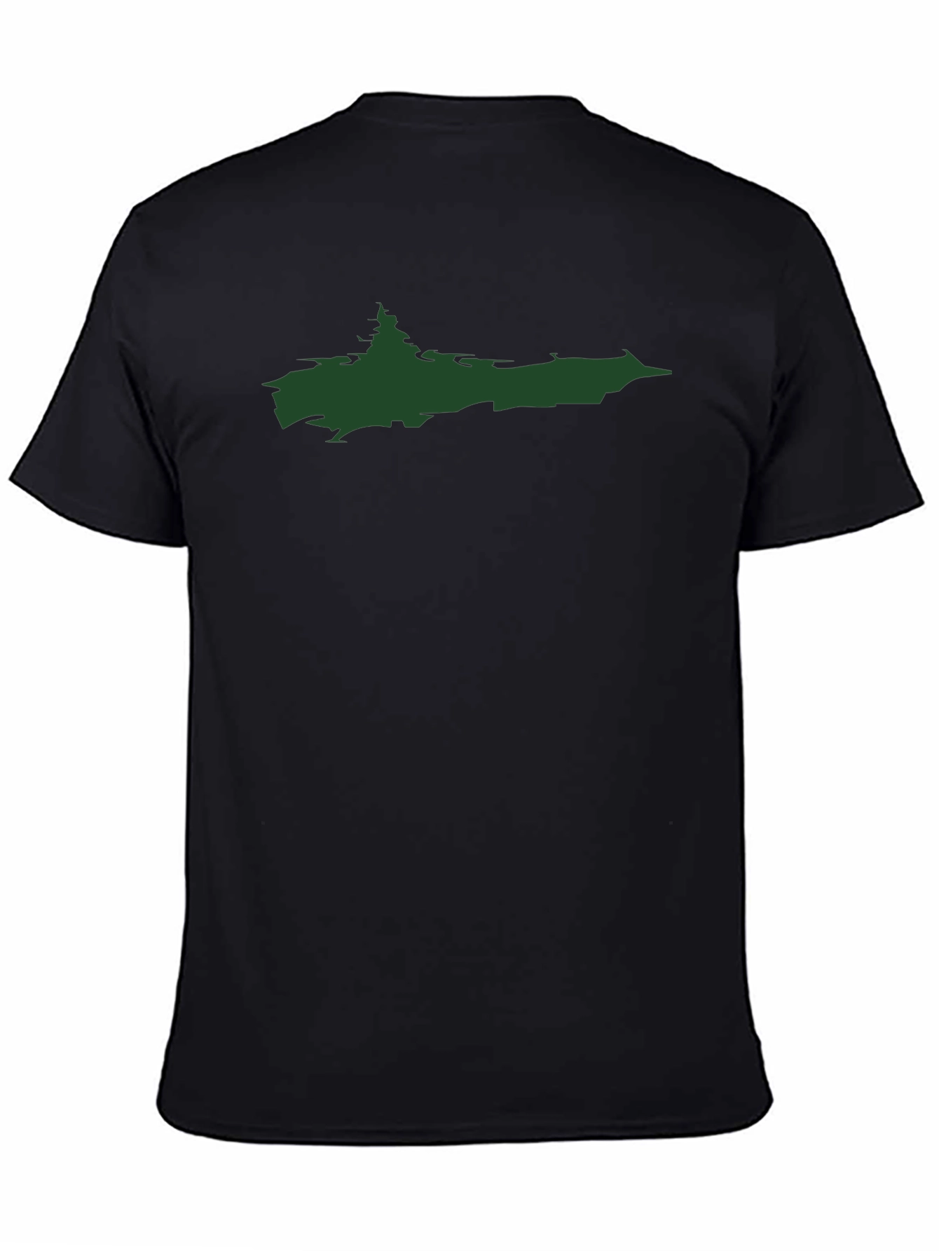 Unique Upper Peninsula Green Graphic Tee