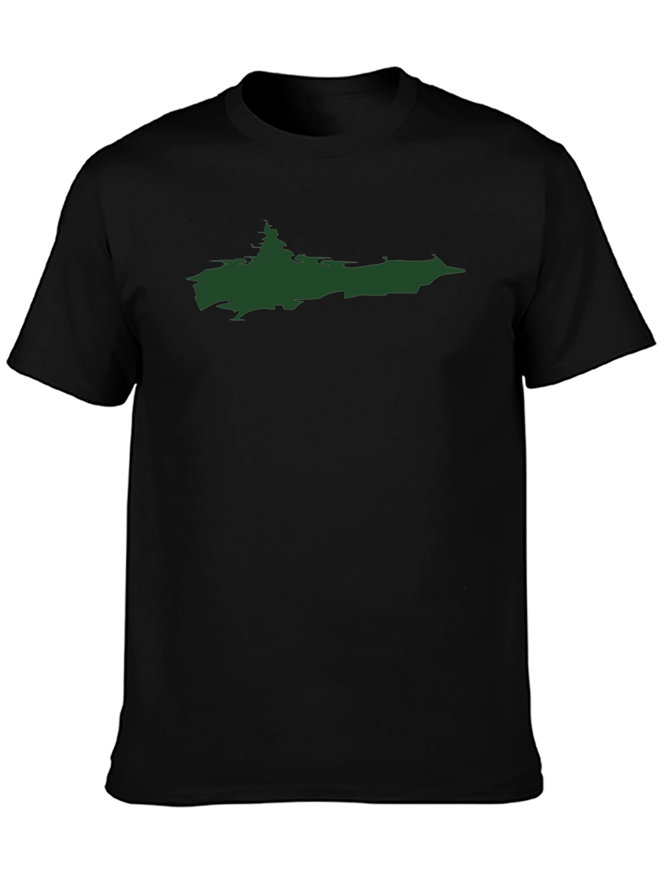 Unique Upper Peninsula Green Graphic Tee
