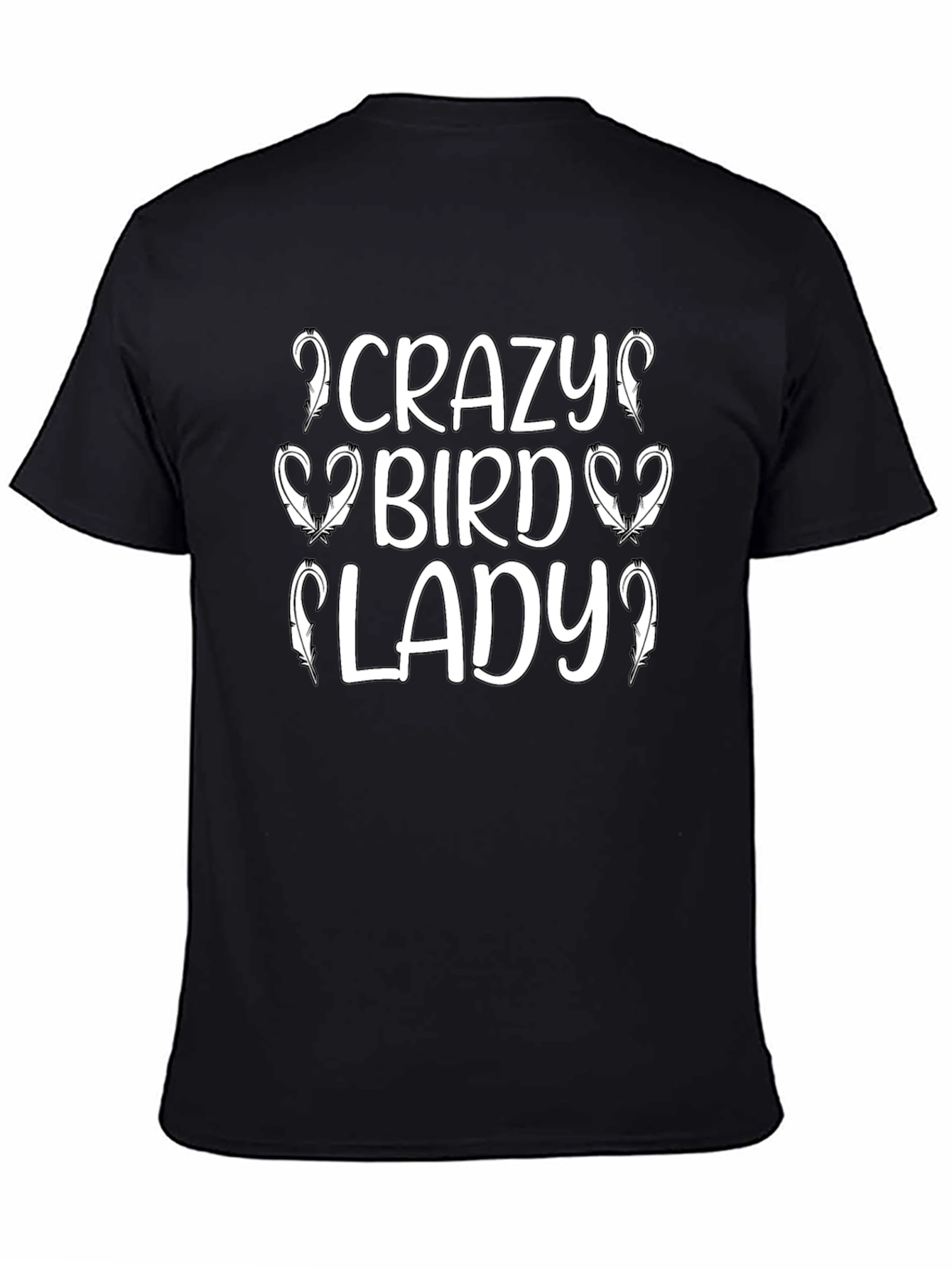 Crazy Bird Lady Graphic Tee - Unisex