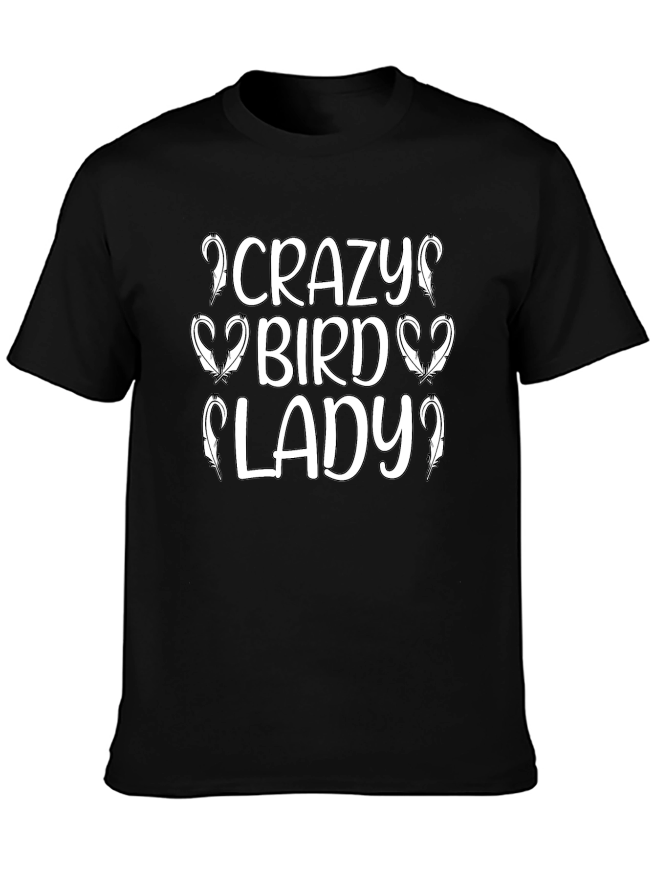 Crazy Bird Lady Graphic Tee - Unisex