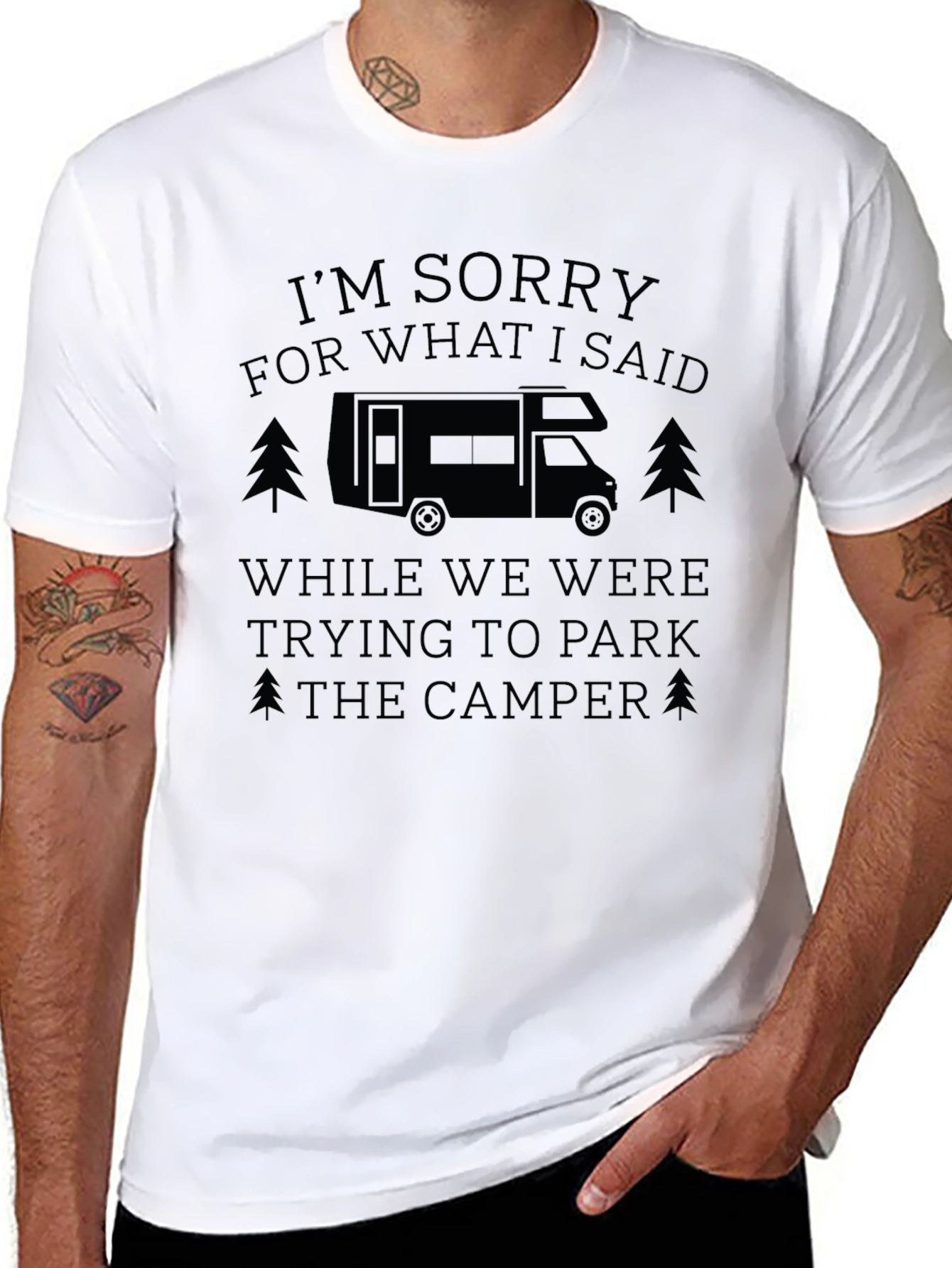 Camper Parking Apology Tee