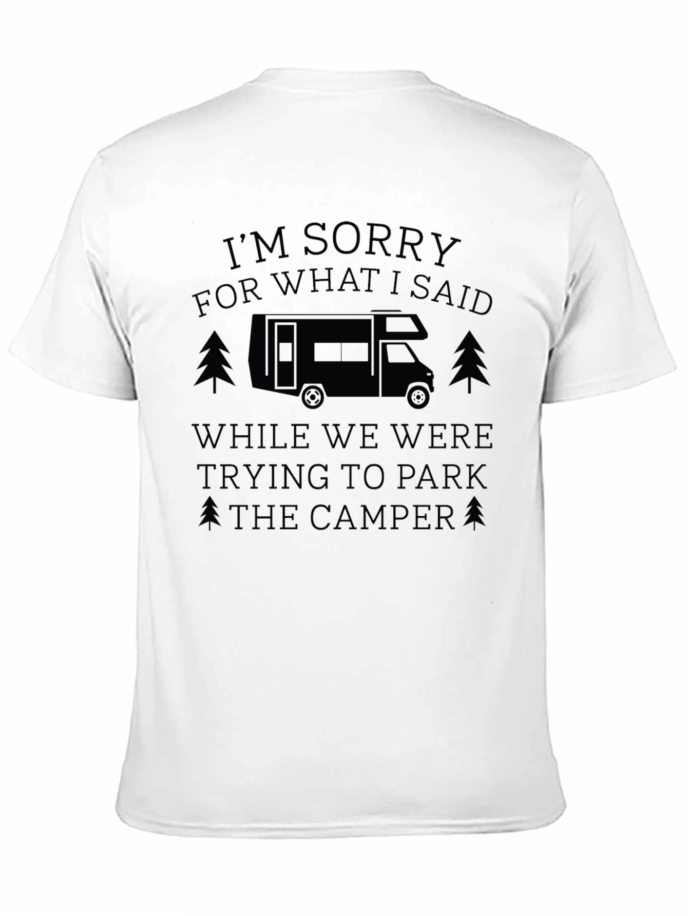 Camper Parking Apology Tee
