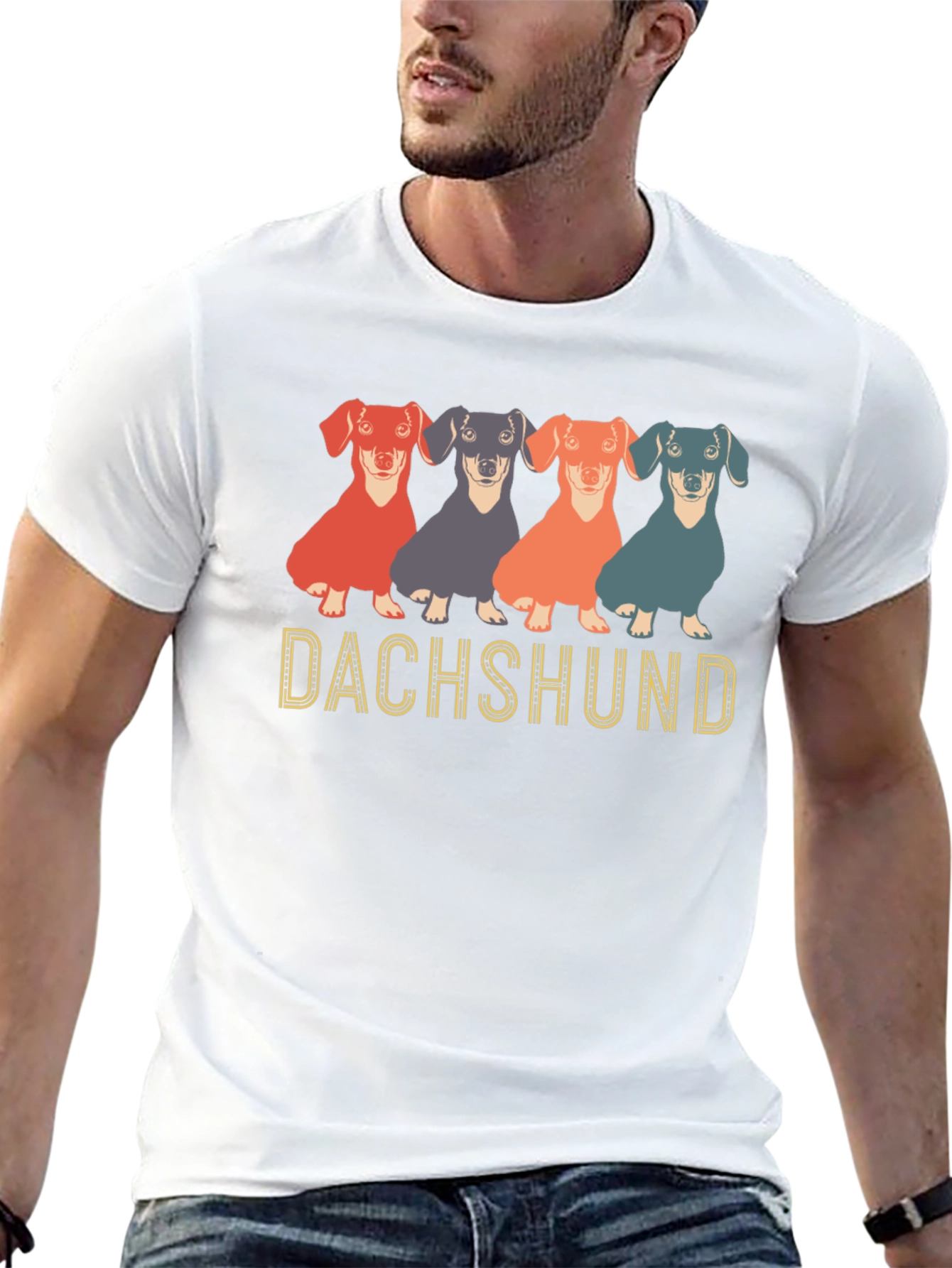 Dachshund Dog Breed Graphic T-Shirt