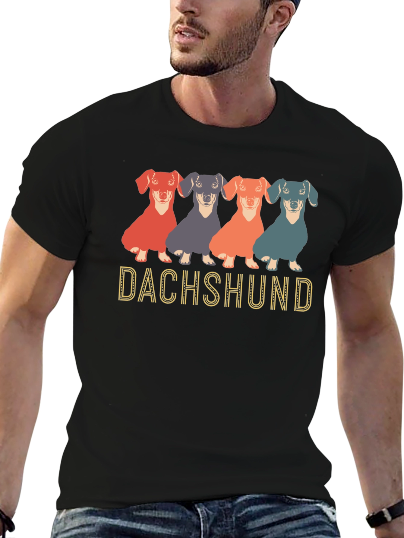 Dachshund Dog Breed Graphic T-Shirt