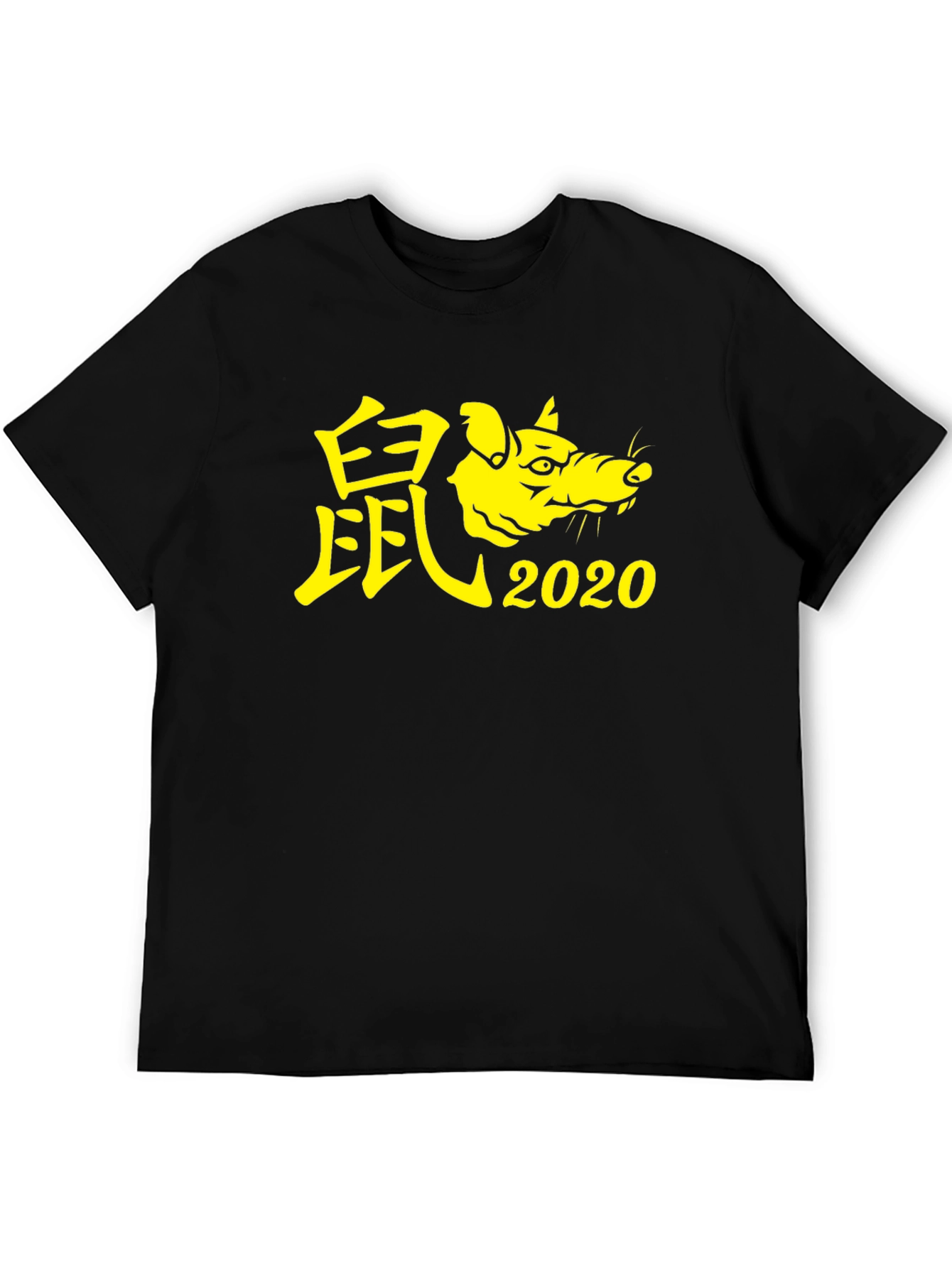 Year of the Rat 2020 T-Shirt - Black