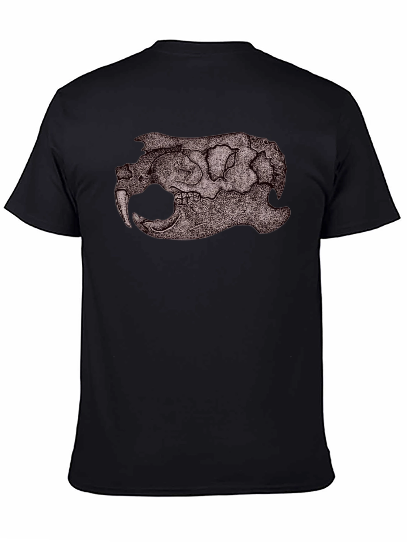 Cool Skull Graphic Black T-Shirt