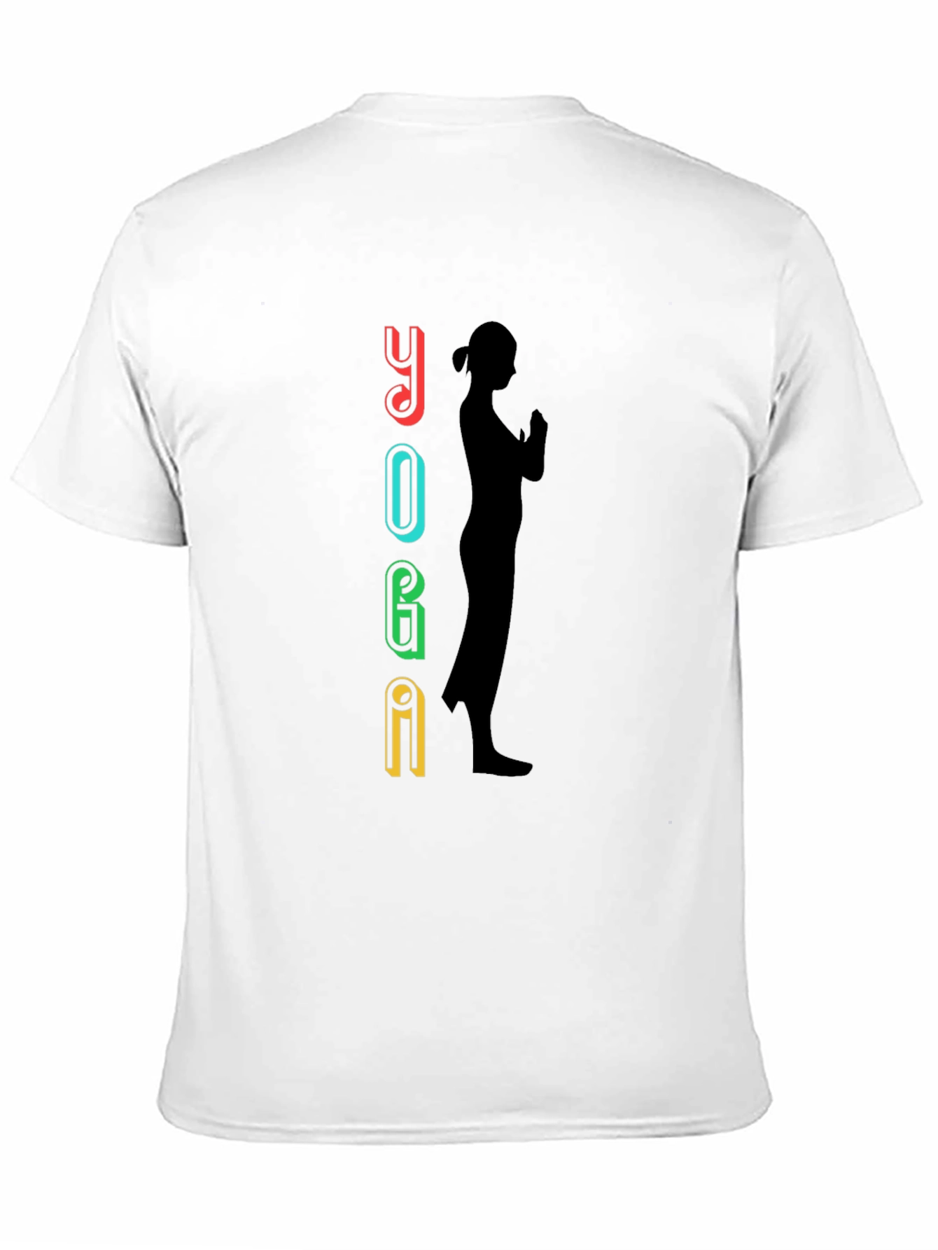 Yoga Graphic Black T-Shirt