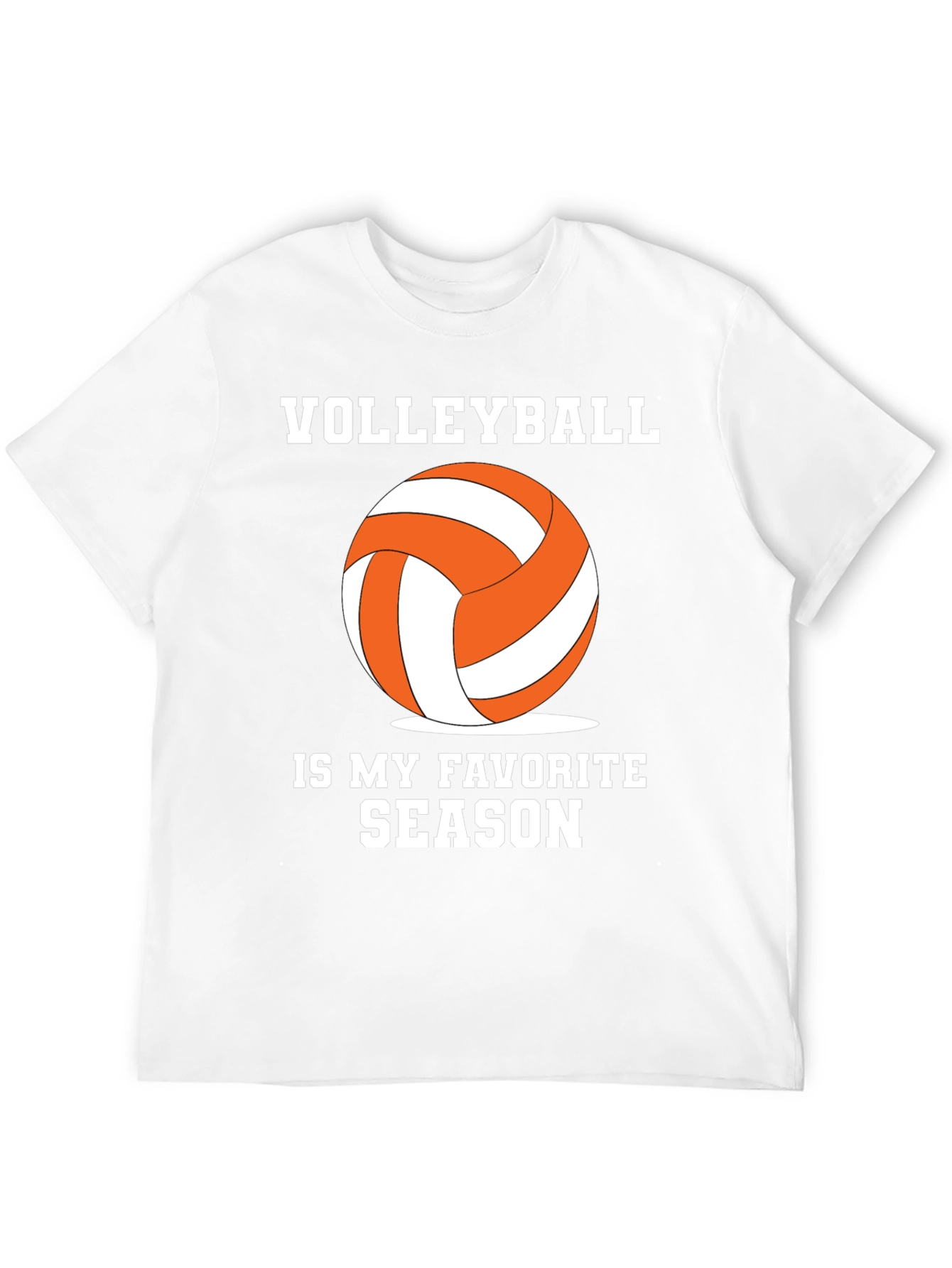 Volleyball Is My Favorite Season Graphic Tee