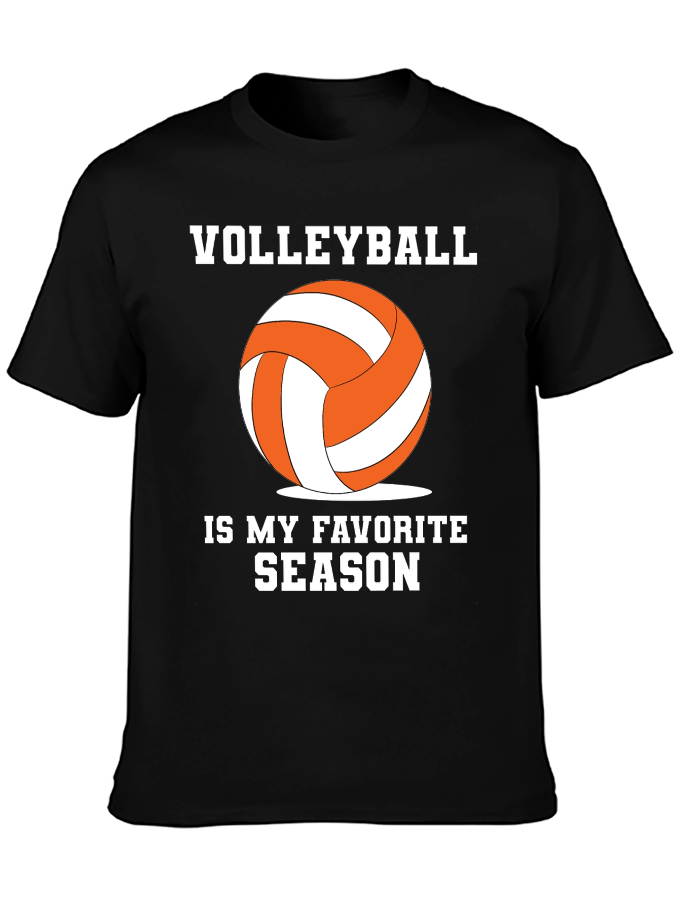 Volleyball Is My Favorite Season Graphic Tee