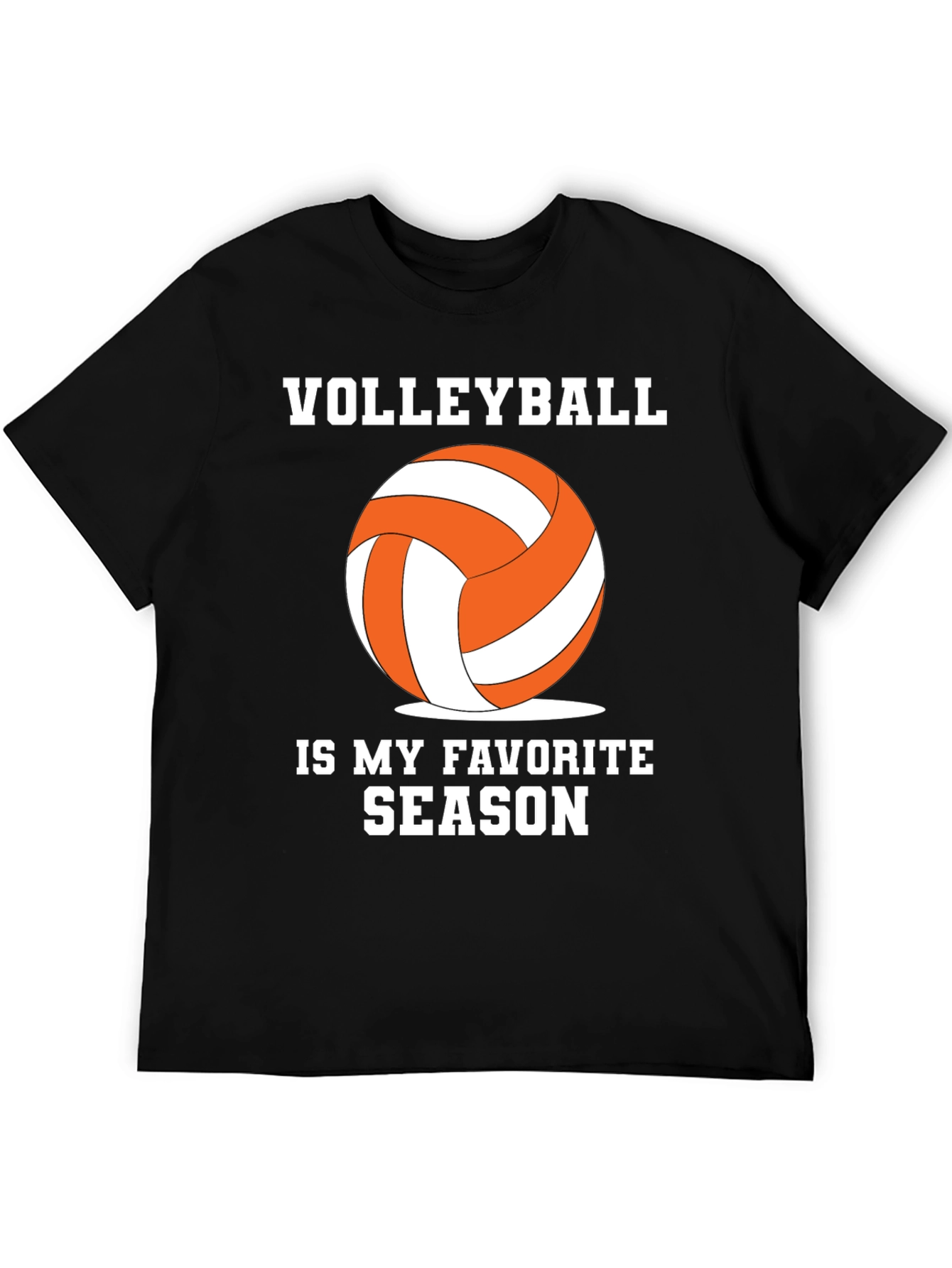 Volleyball Is My Favorite Season Graphic Tee