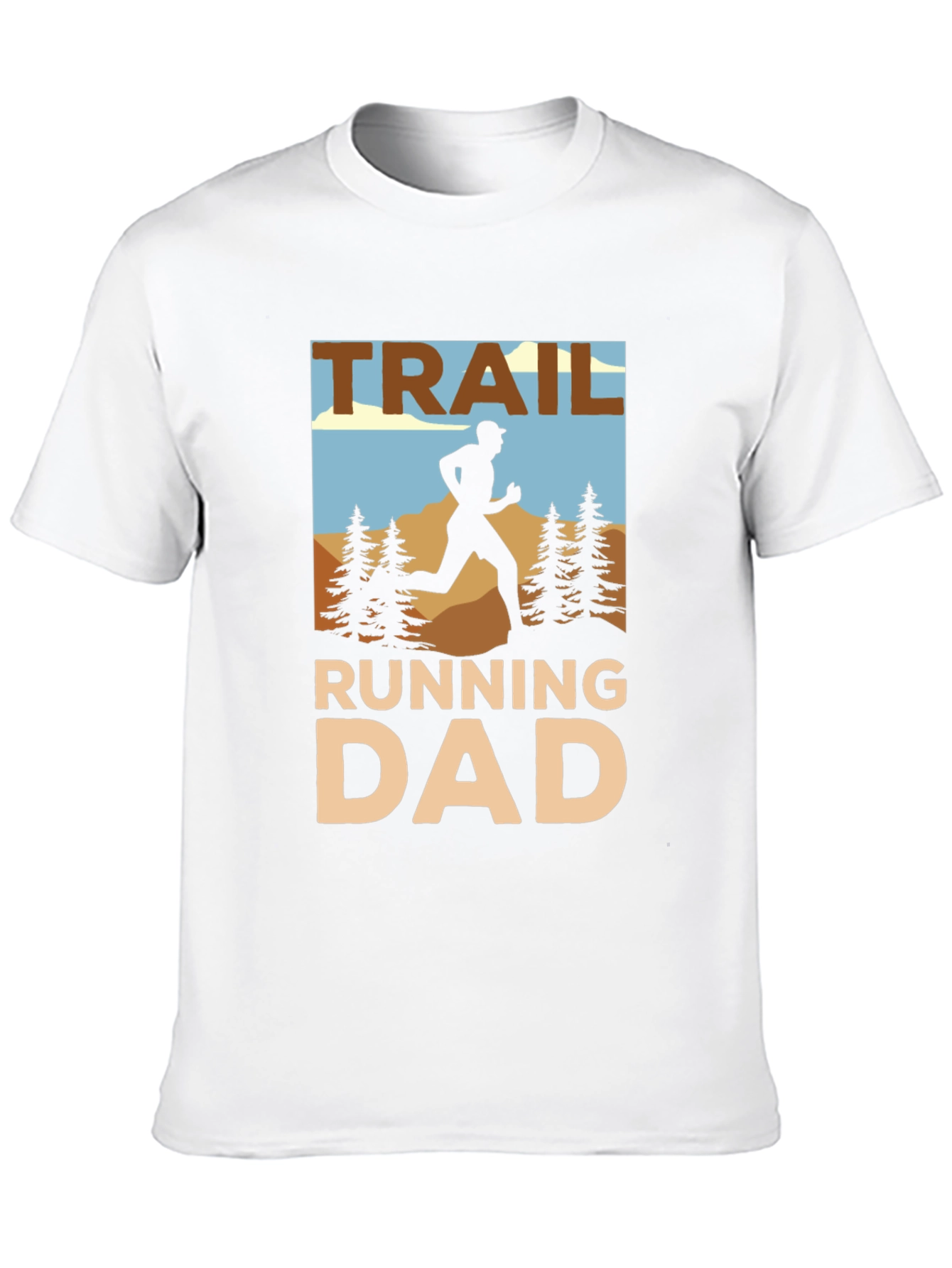 Trail Running Dad T-Shirt - Outdoor Adventure