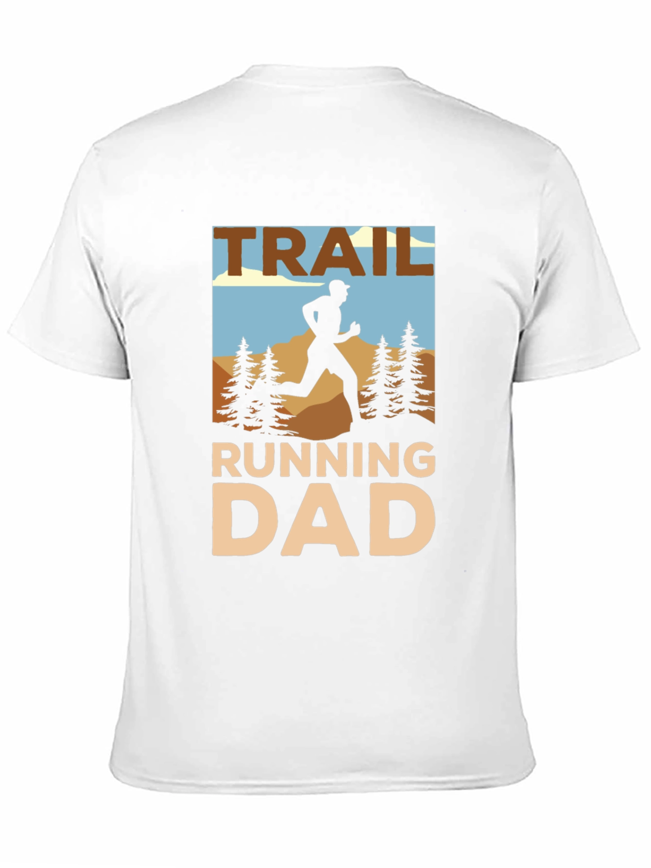 Trail Running Dad T-Shirt - Outdoor Adventure