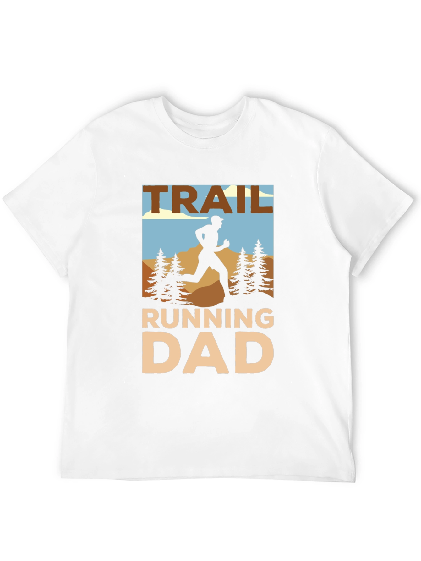 Trail Running Dad T-Shirt - Outdoor Adventure