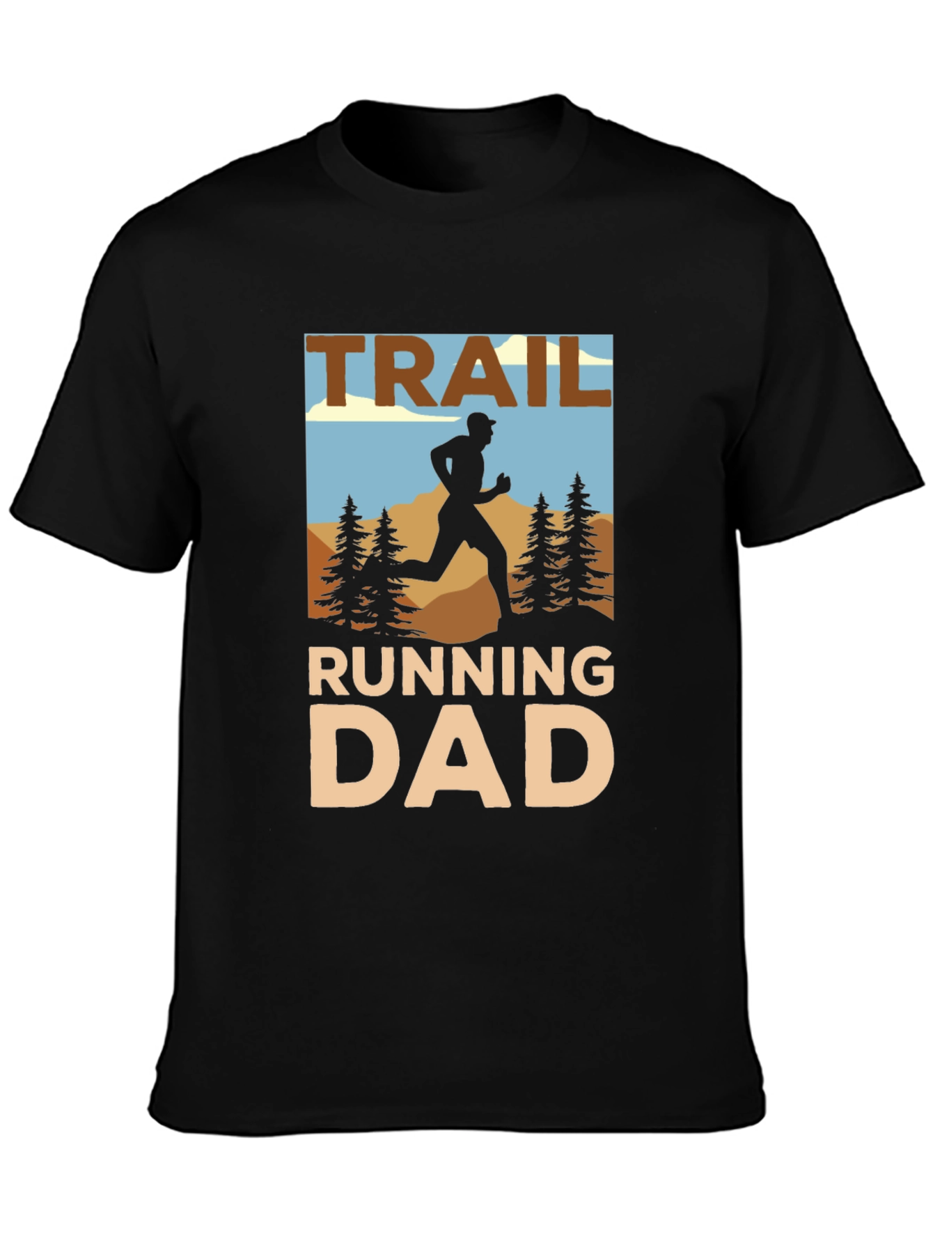 Trail Running Dad T-Shirt - Outdoor Adventure