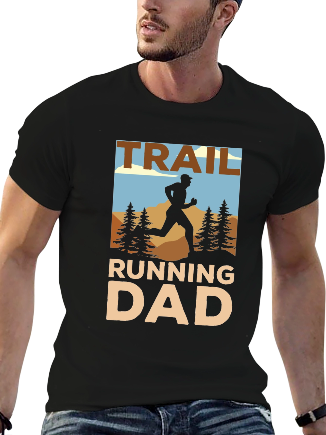Trail Running Dad T-Shirt - Outdoor Adventure