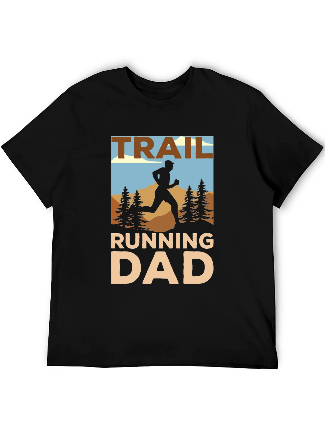 Trail Running Dad T-Shirt - Outdoor Adventure