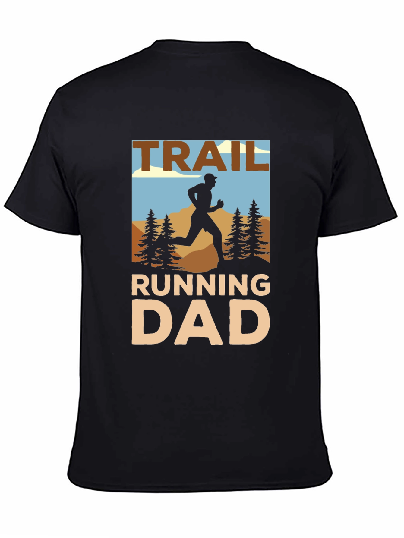 Trail Running Dad T-Shirt - Outdoor Adventure