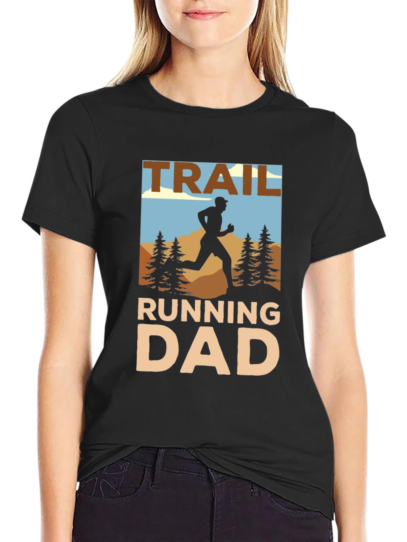 Trail Running Dad T-Shirt - Outdoor Adventure