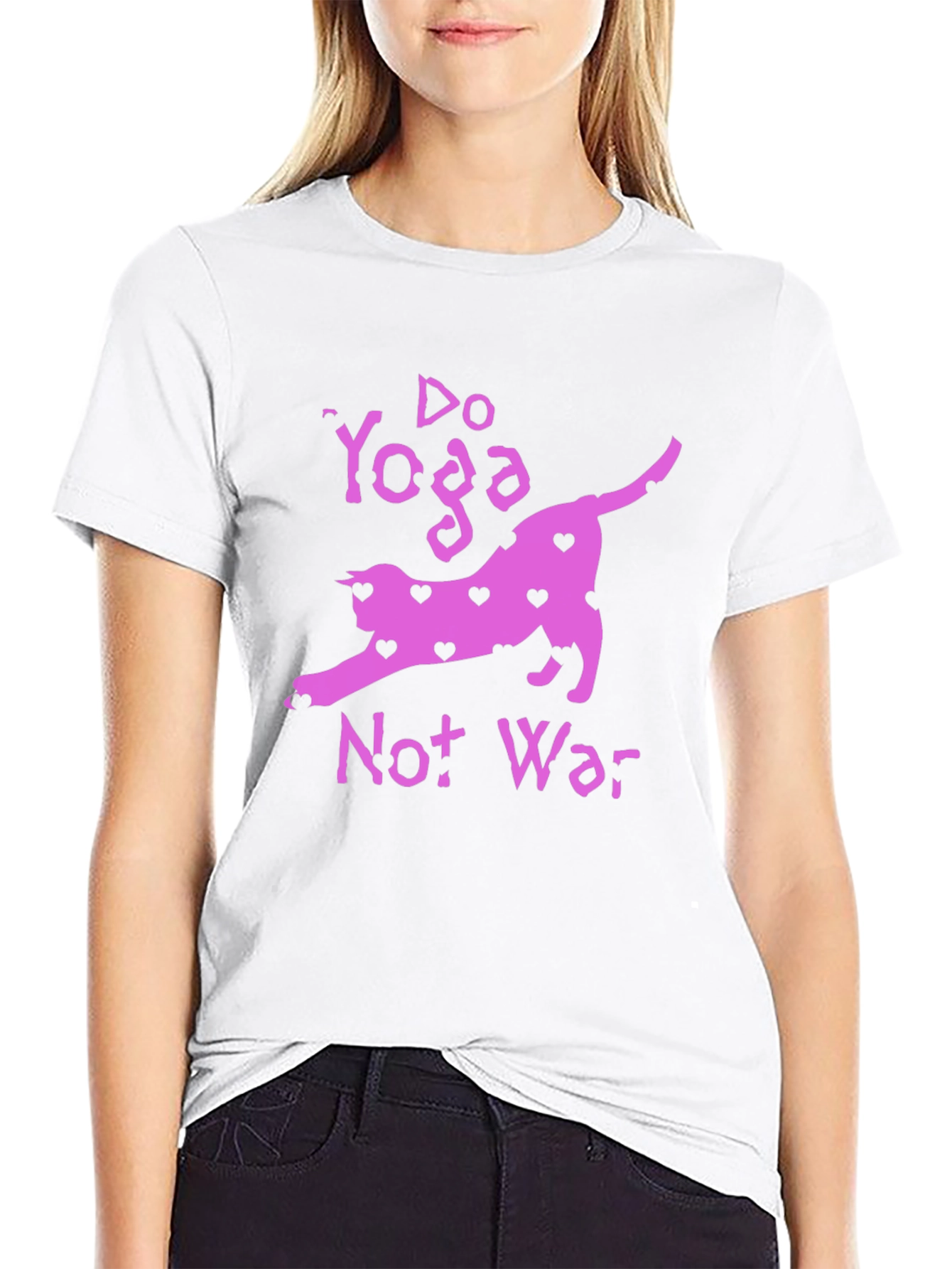 Do Yoga Not War T-Shirt