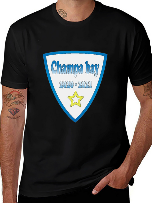 Champa Bay 2020-2021 T-Shirt - Black