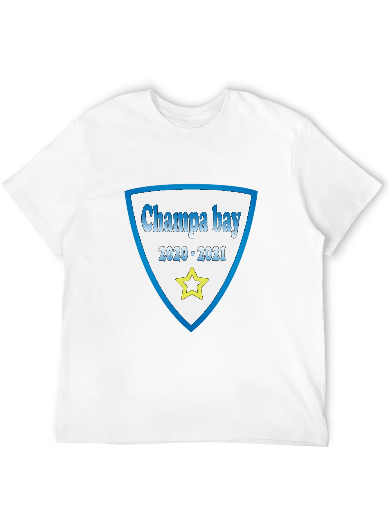 Champa Bay 2020-2021 T-Shirt - Black