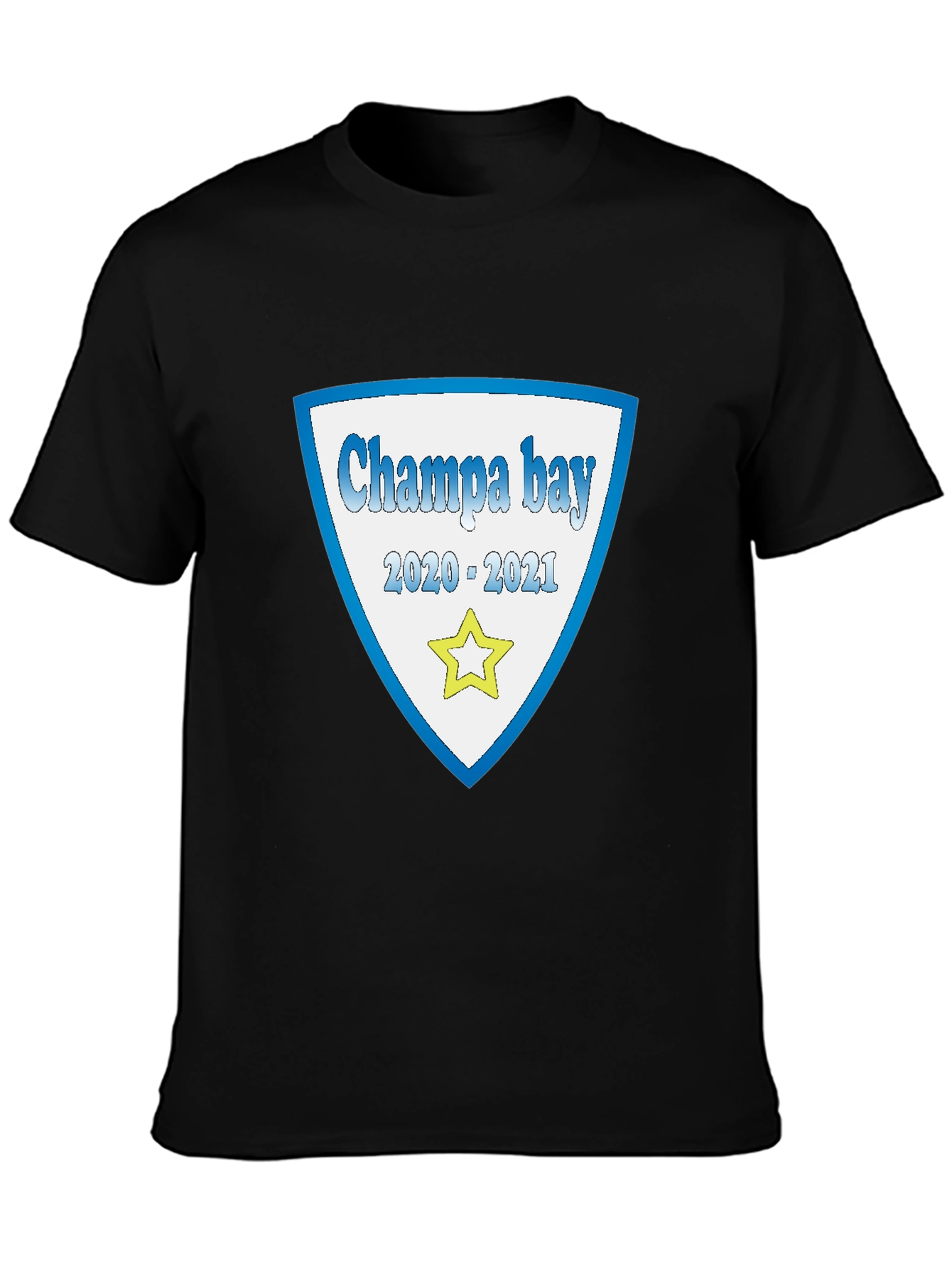 Champa Bay 2020-2021 T-Shirt - Black